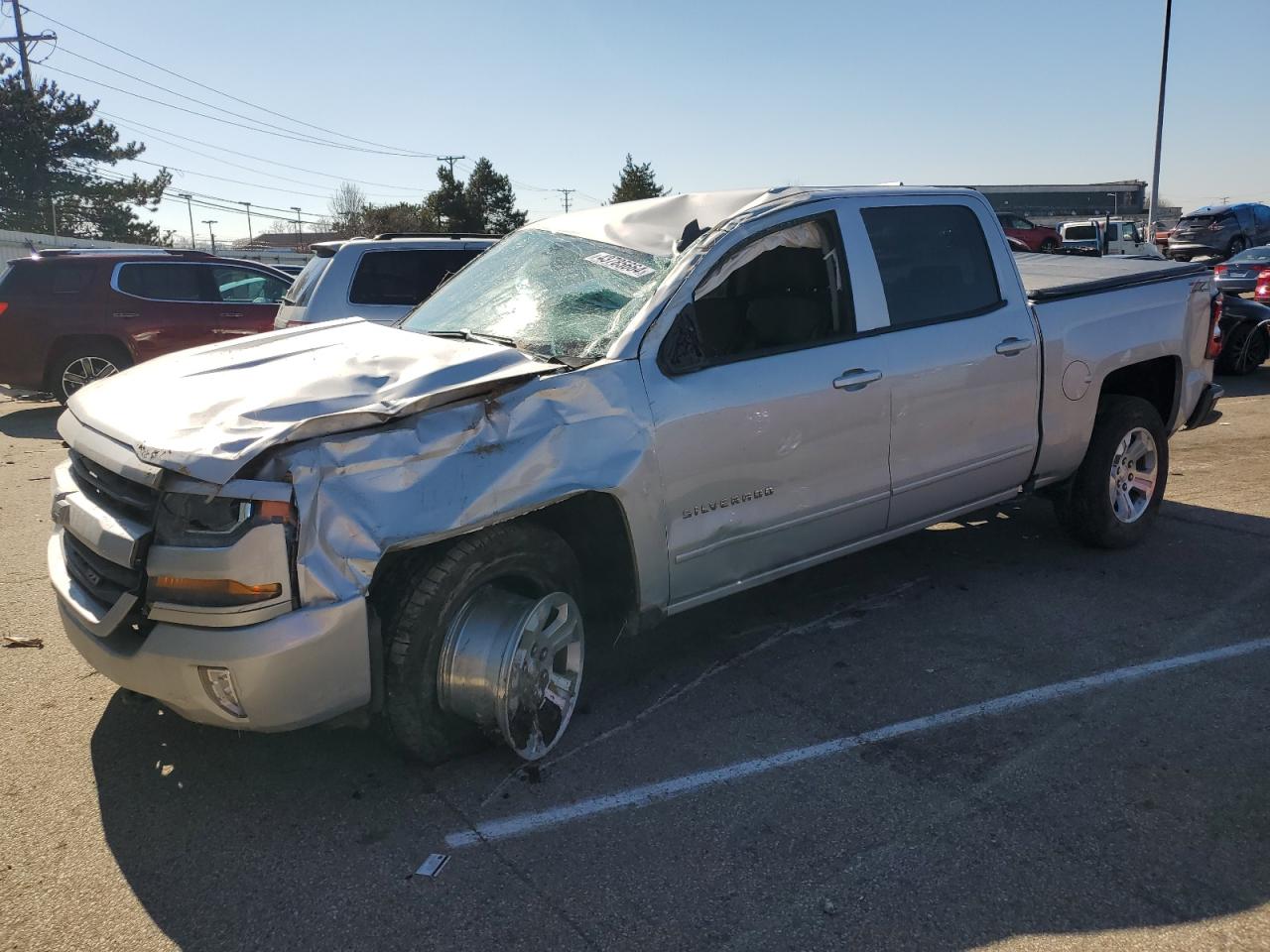 CHEVROLET SILVERADO 2018 3gcukrec8jg460216