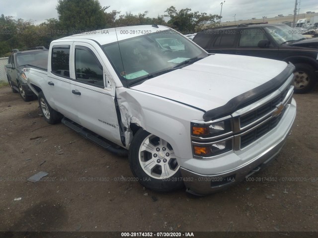 CHEVROLET SILVERADO 1500 2014 3gcukrec9eg305678