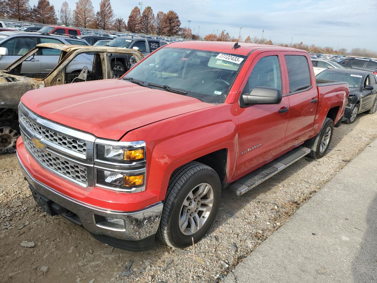 CHEVROLET SILVERADO 2014 3gcukrec9eg310850