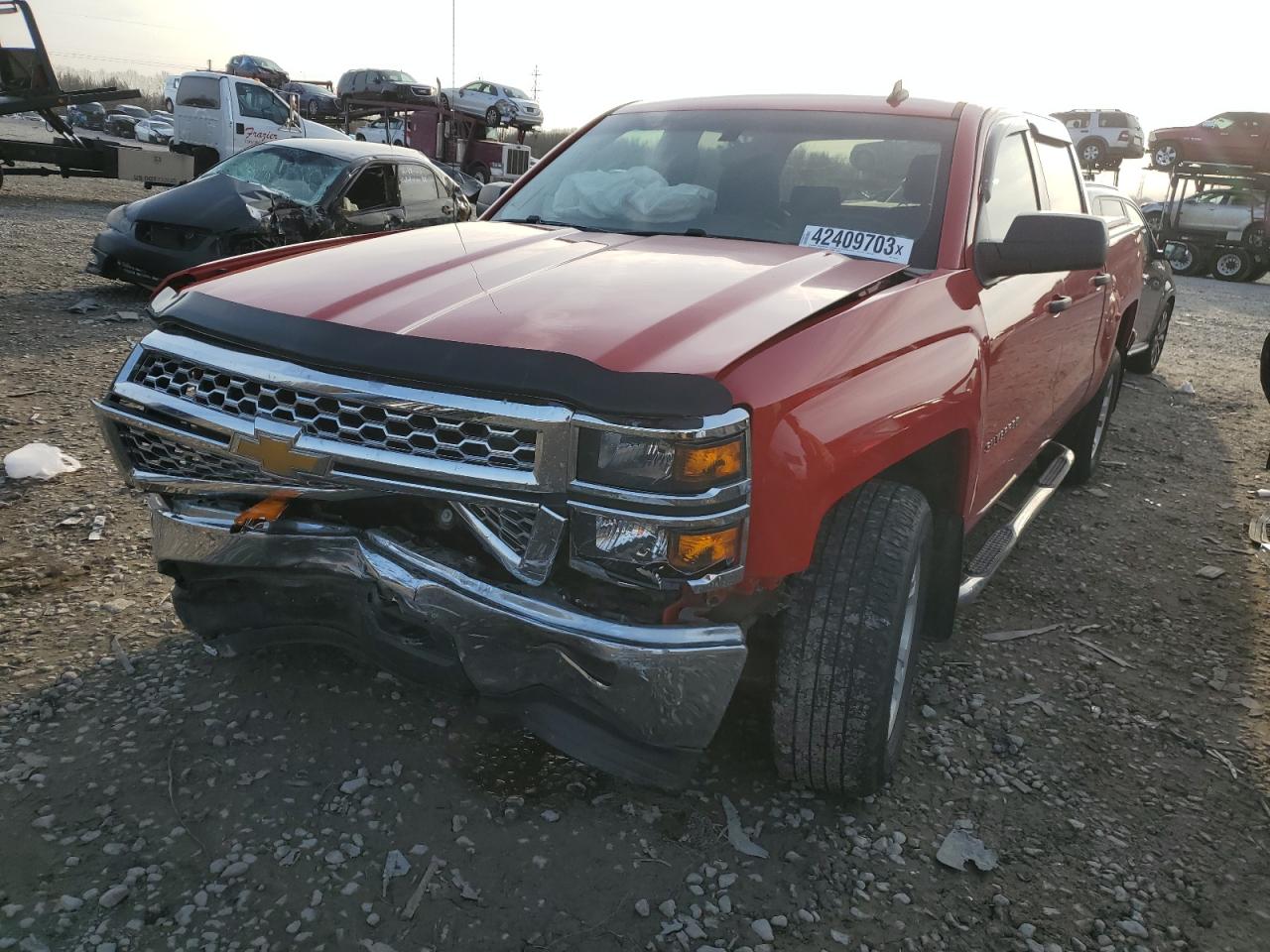 CHEVROLET SILVERADO 2014 3gcukrec9eg518470