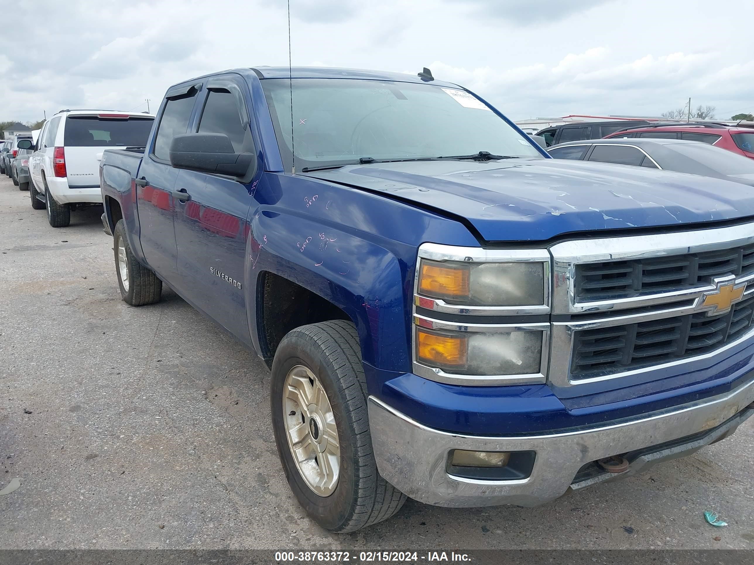 CHEVROLET SILVERADO 2014 3gcukrecxeg271847