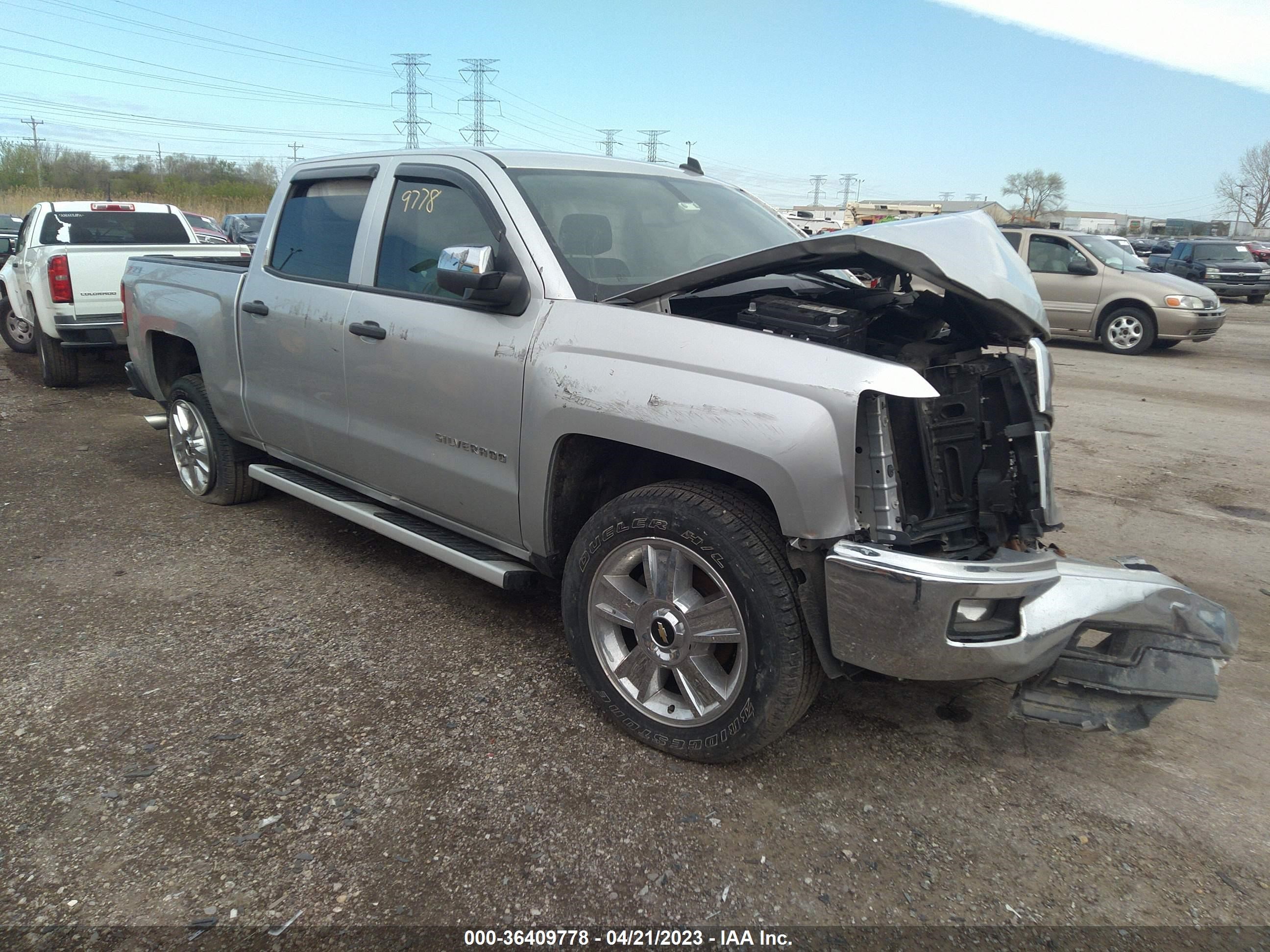 CHEVROLET SILVERADO 2014 3gcukrecxeg281729