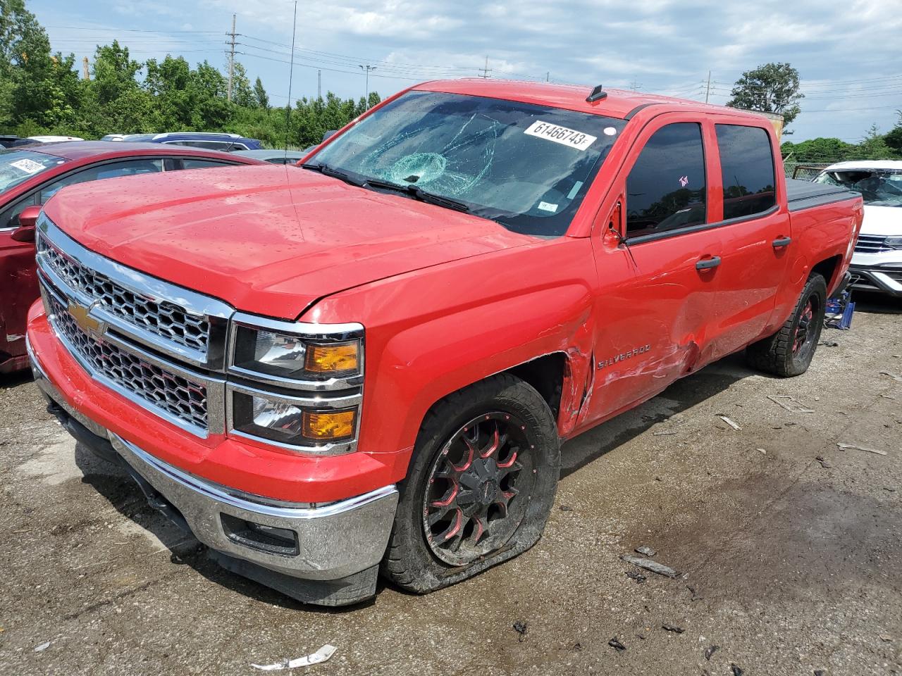 CHEVROLET SILVERADO 2014 3gcukrecxeg317046