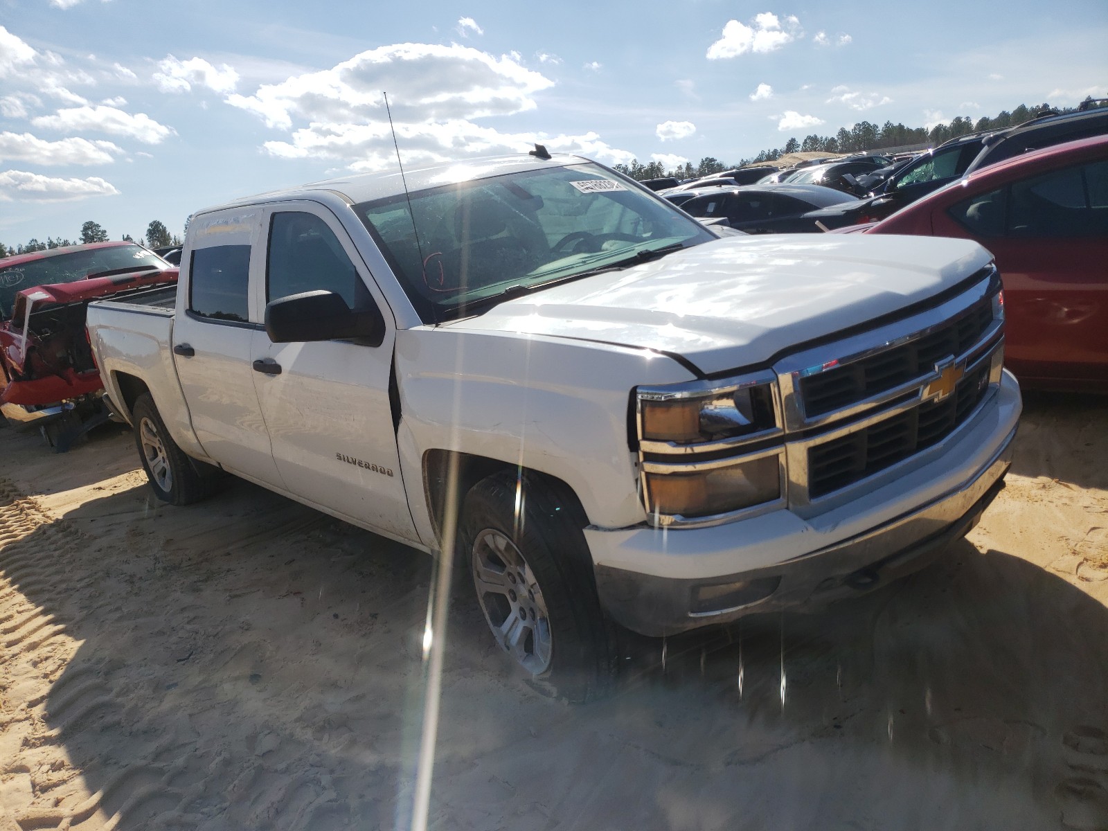 CHEVROLET SILVERADO 2014 3gcukrecxeg446033