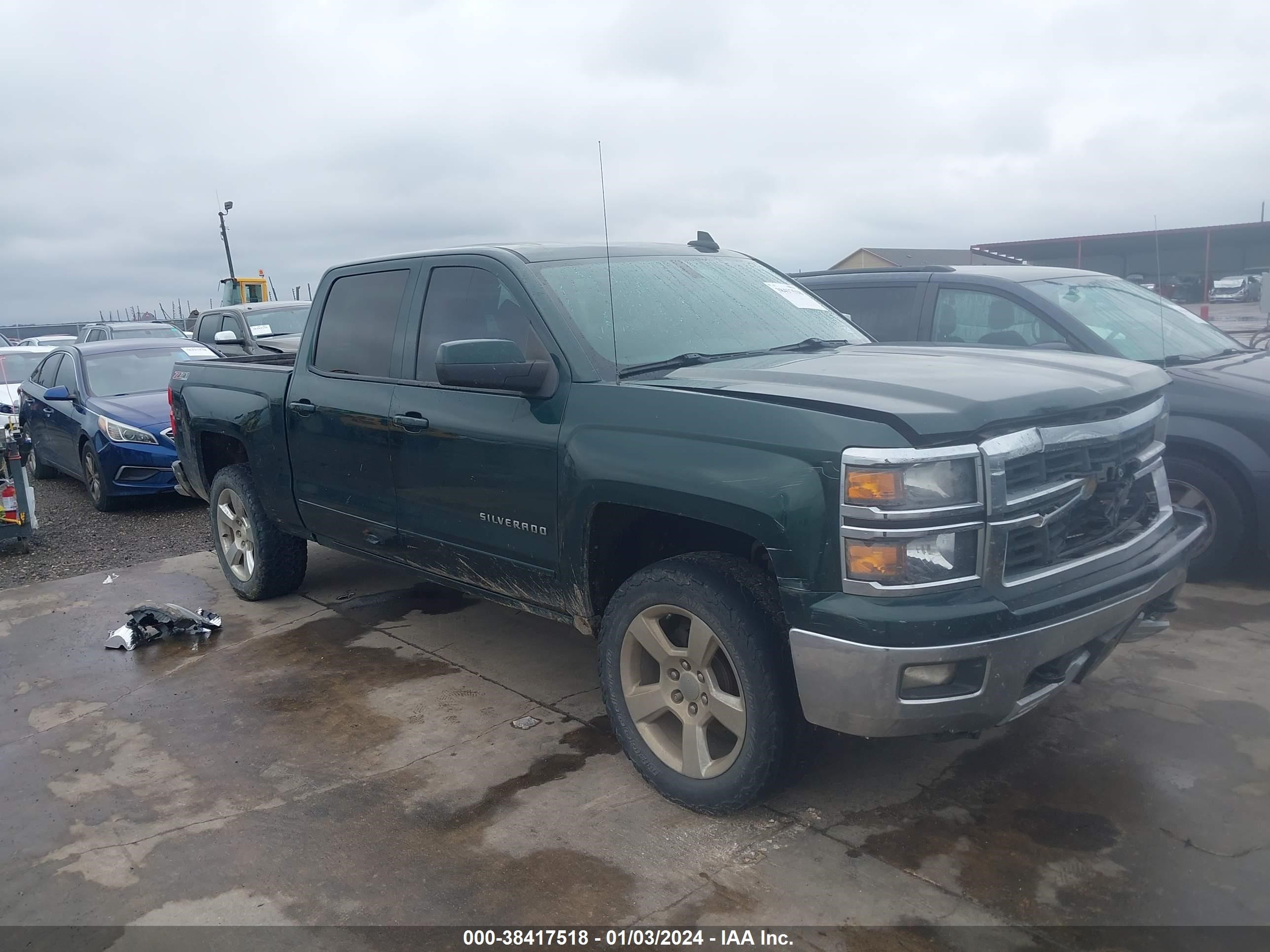 CHEVROLET SILVERADO 2015 3gcukrecxfg155596