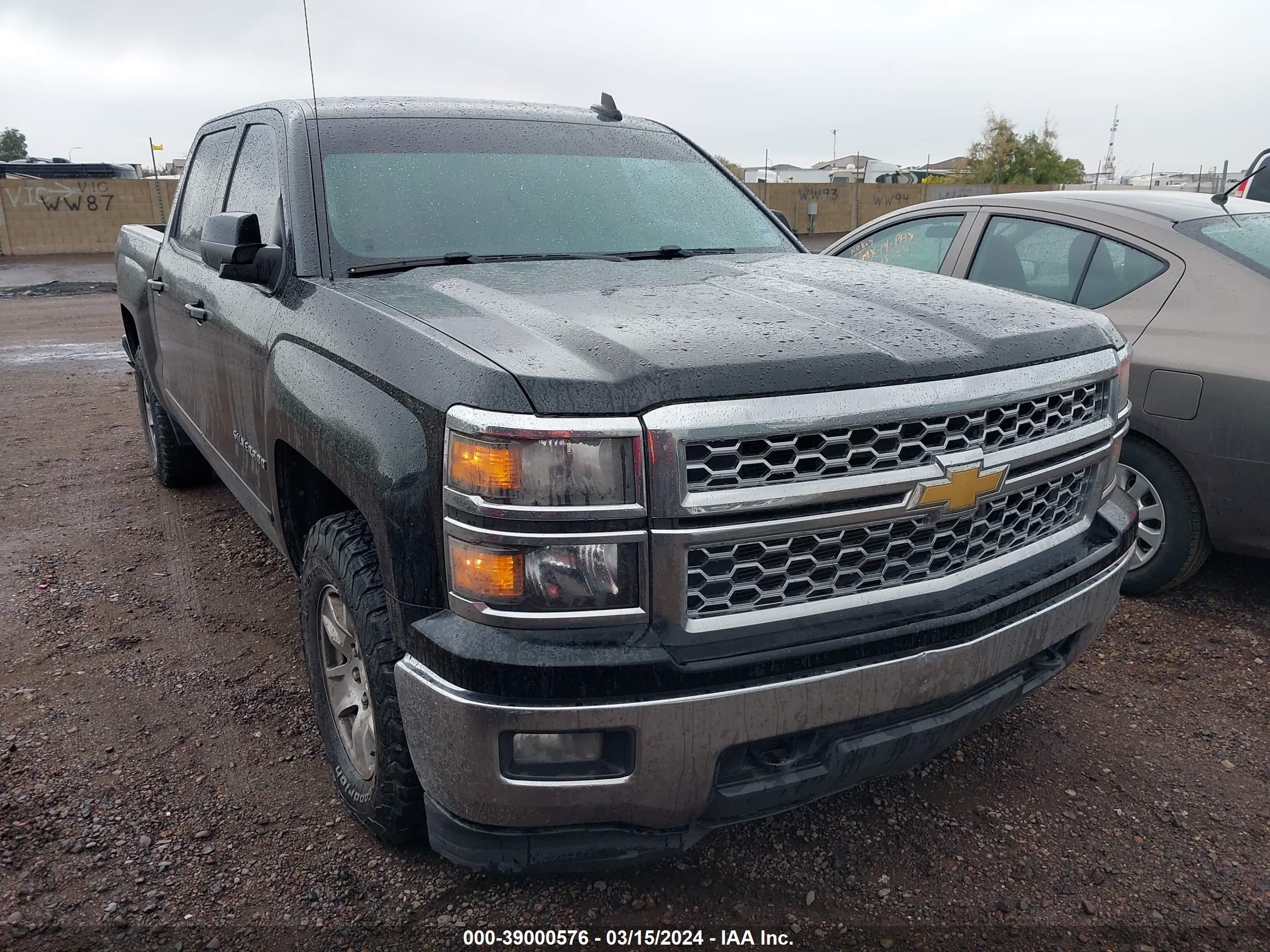 CHEVROLET SILVERADO 2015 3gcukrecxfg456580