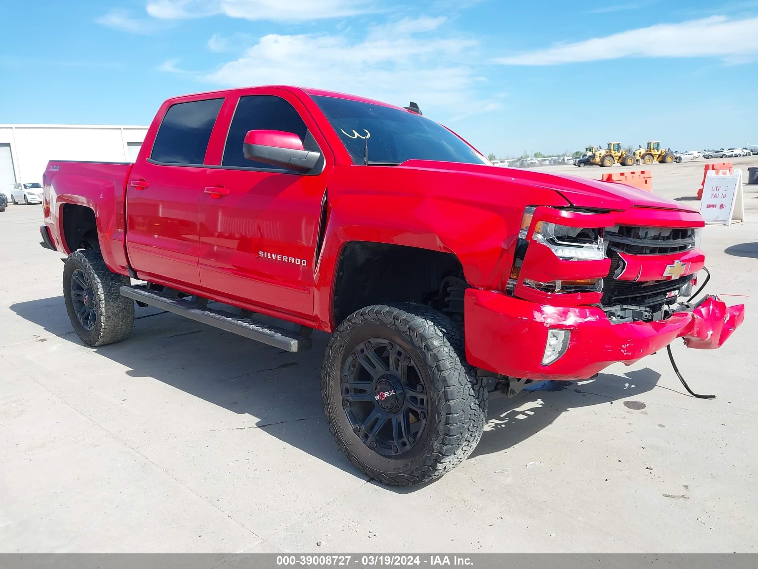 CHEVROLET SILVERADO 2016 3gcukrecxgg182329