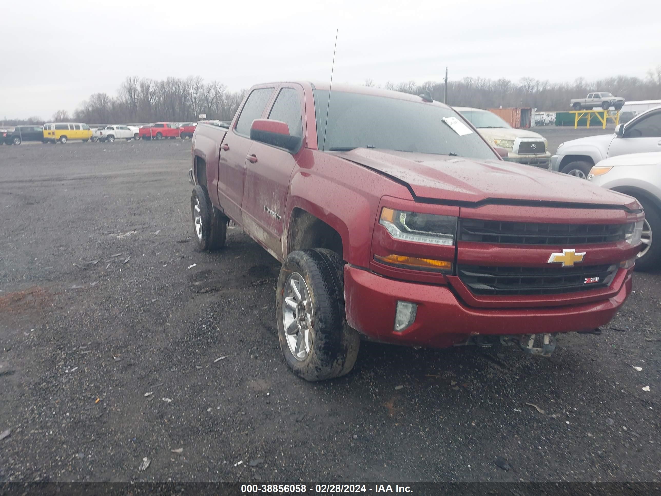 CHEVROLET SILVERADO 2016 3gcukrecxgg282706