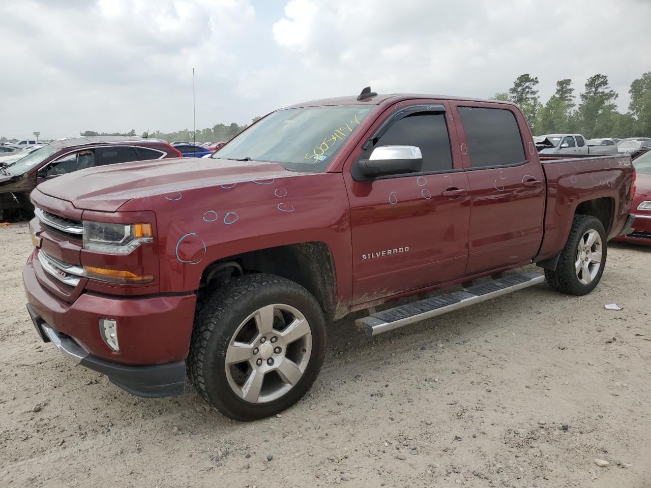 CHEVROLET SILVERADO 2017 3gcukrecxhg210146