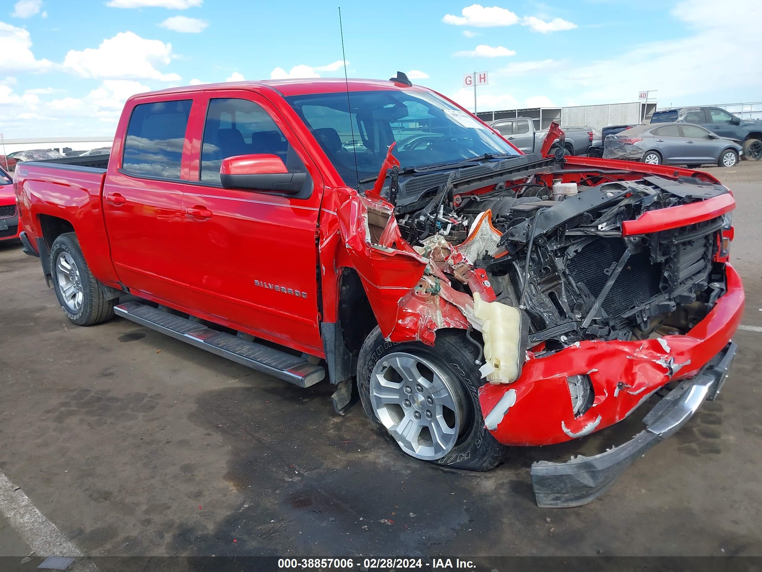 CHEVROLET SILVERADO 2017 3gcukrecxhg305984