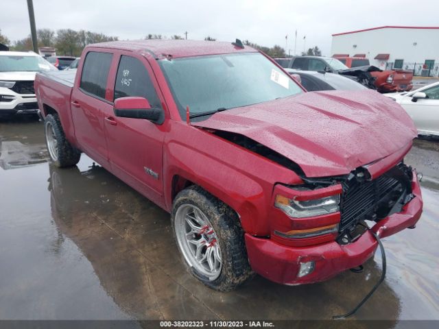 CHEVROLET SILVERADO 1500 2018 3gcukrecxjg636151