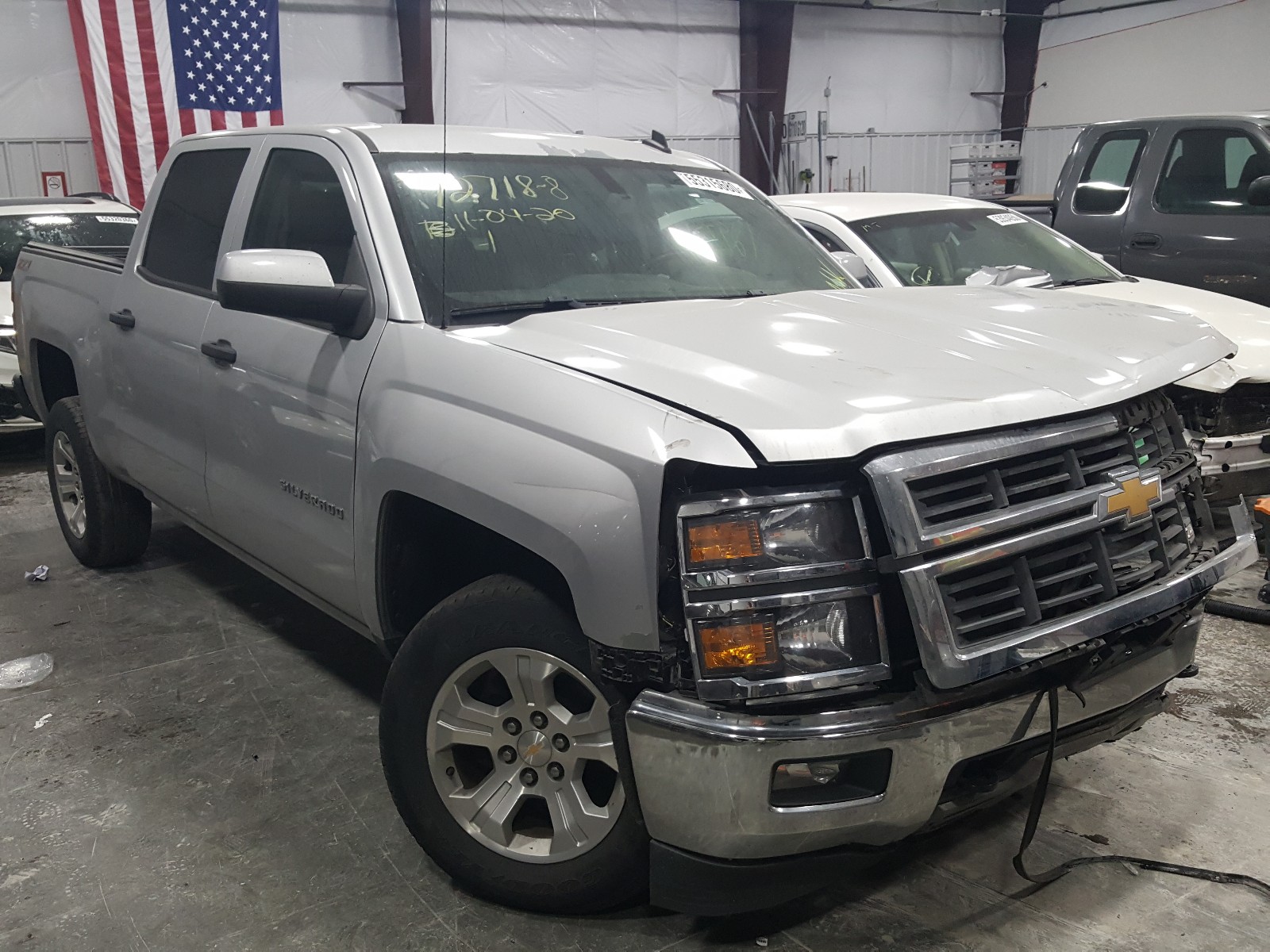 CHEVROLET SILVERADO 2014 3gcukreh1eg100383