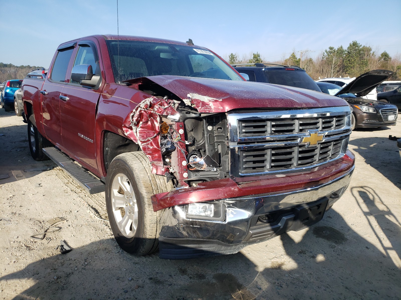 CHEVROLET SILVERADO 2014 3gcukreh3eg191219