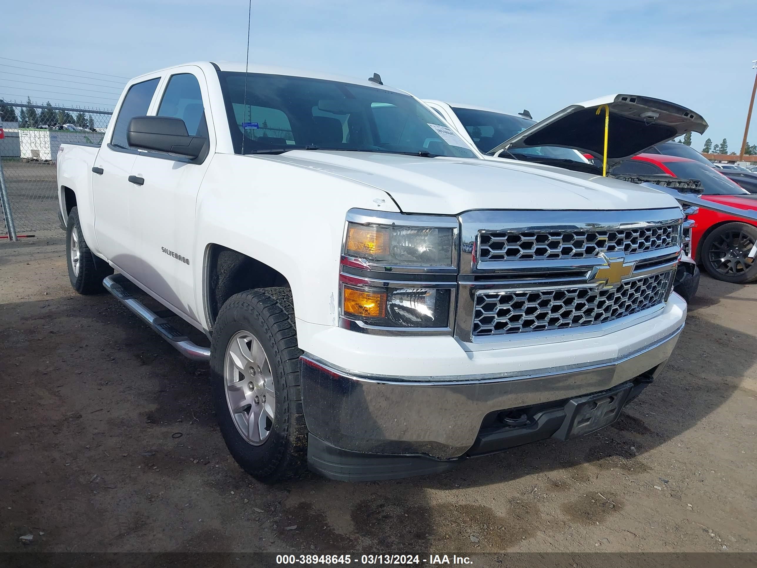 CHEVROLET SILVERADO 2014 3gcukreh3eg369744