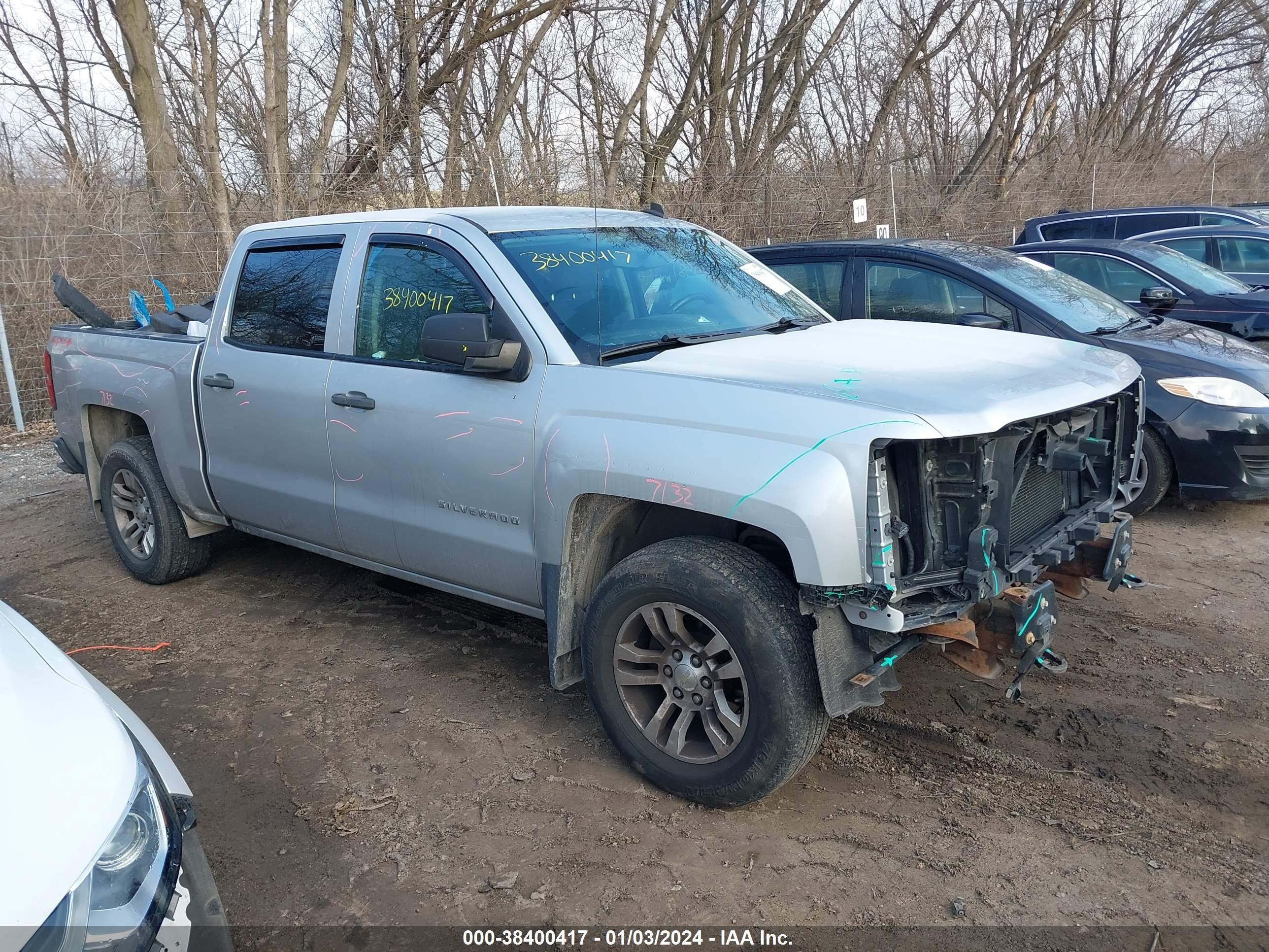 CHEVROLET SILVERADO 2014 3gcukreh7eg206661