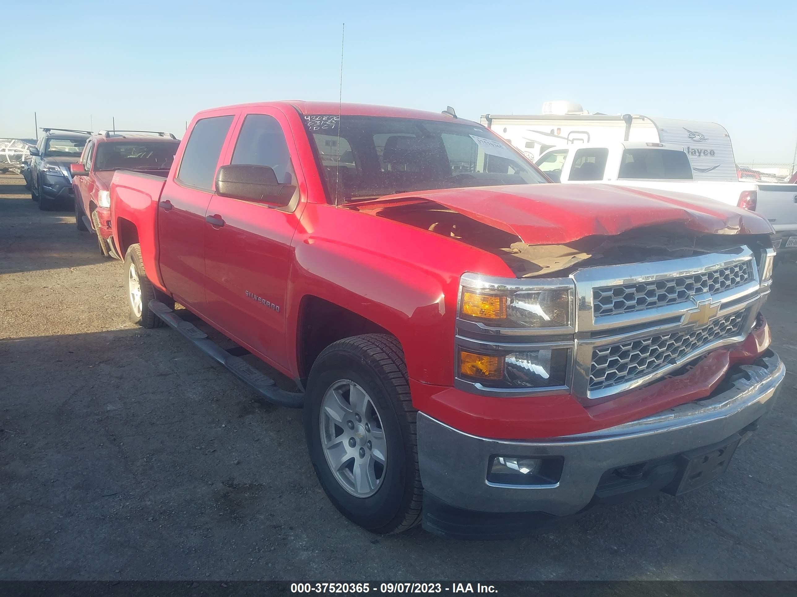 CHEVROLET SILVERADO 2014 3gcukrehxeg384757