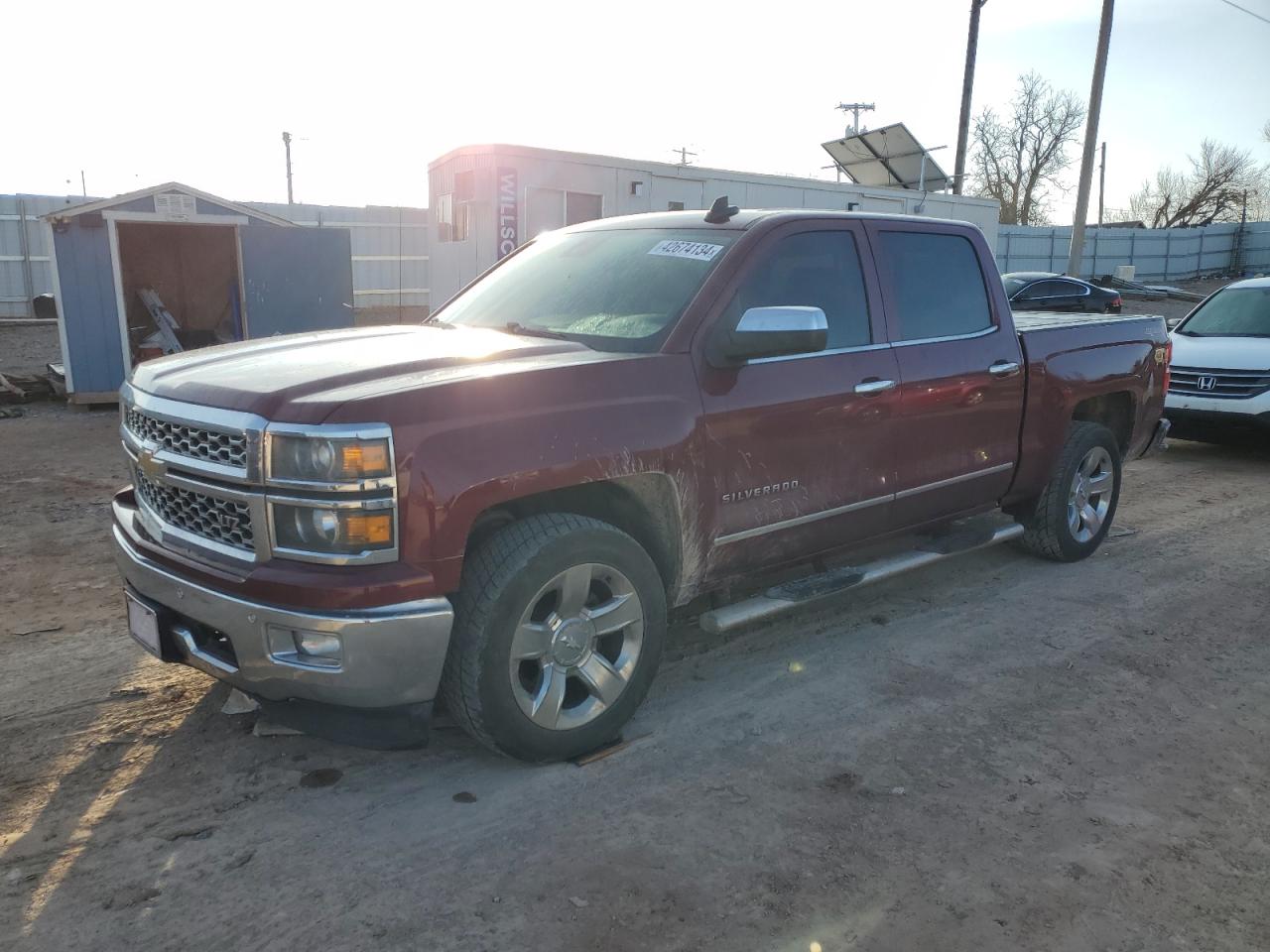 CHEVROLET SILVERADO 2015 3gcuksec0fg165156