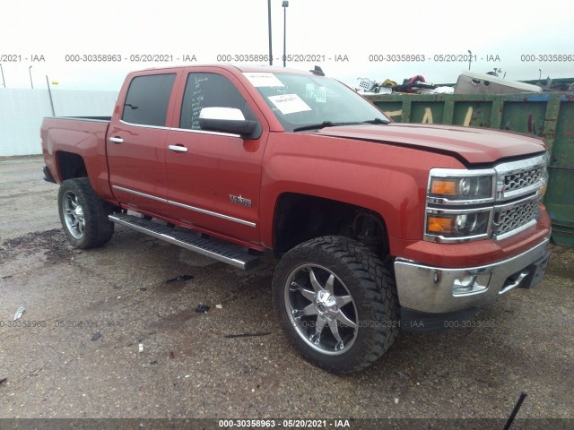 CHEVROLET SILVERADO 1500 2015 3gcuksec1fg201128