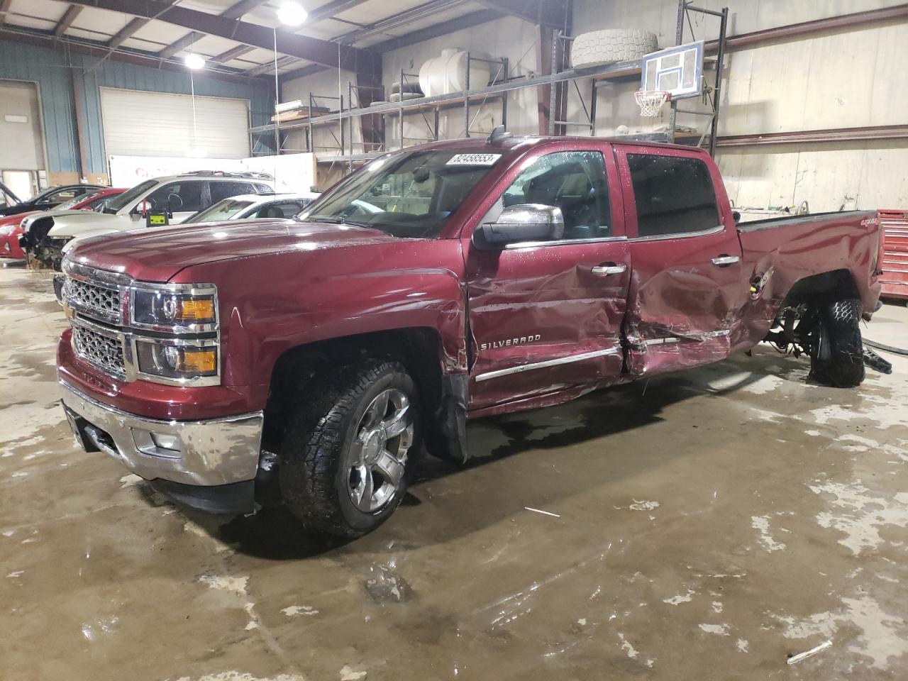 CHEVROLET SILVERADO 2015 3gcuksec1fg289789