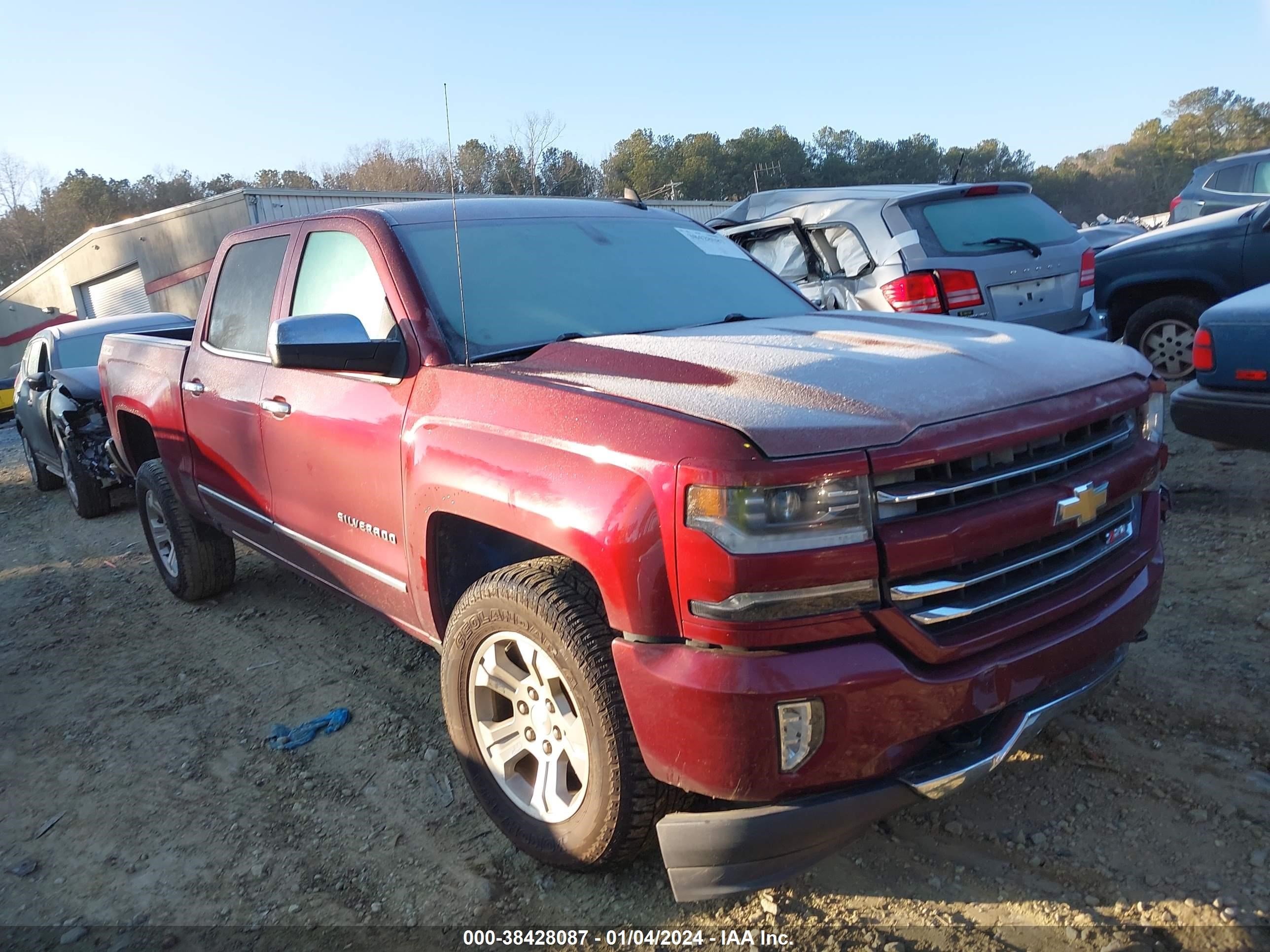 CHEVROLET SILVERADO 2016 3gcuksec2gg257466