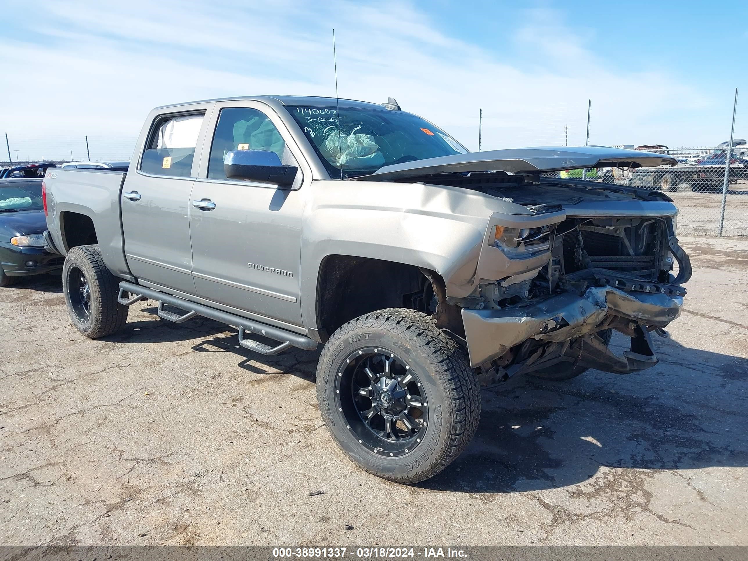 CHEVROLET SILVERADO 2017 3gcuksec2hg372859