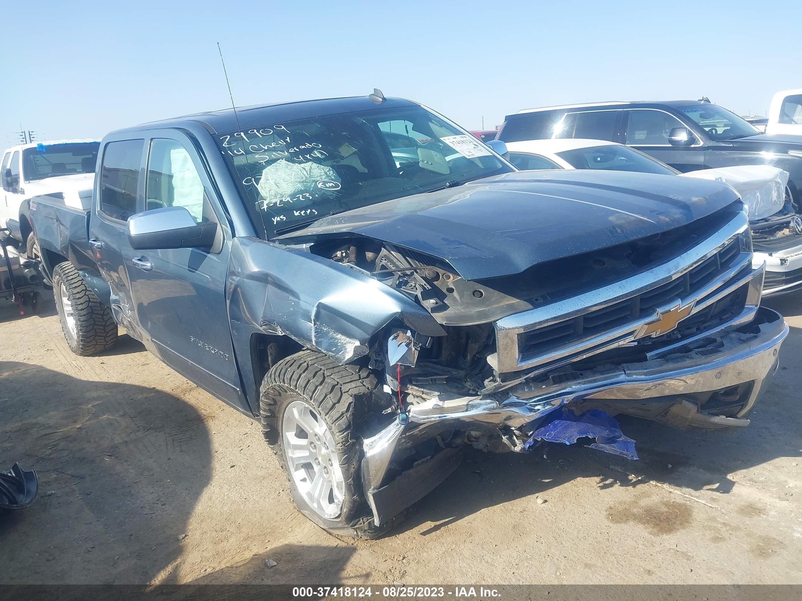 CHEVROLET SILVERADO 2014 3gcuksec4eg109722