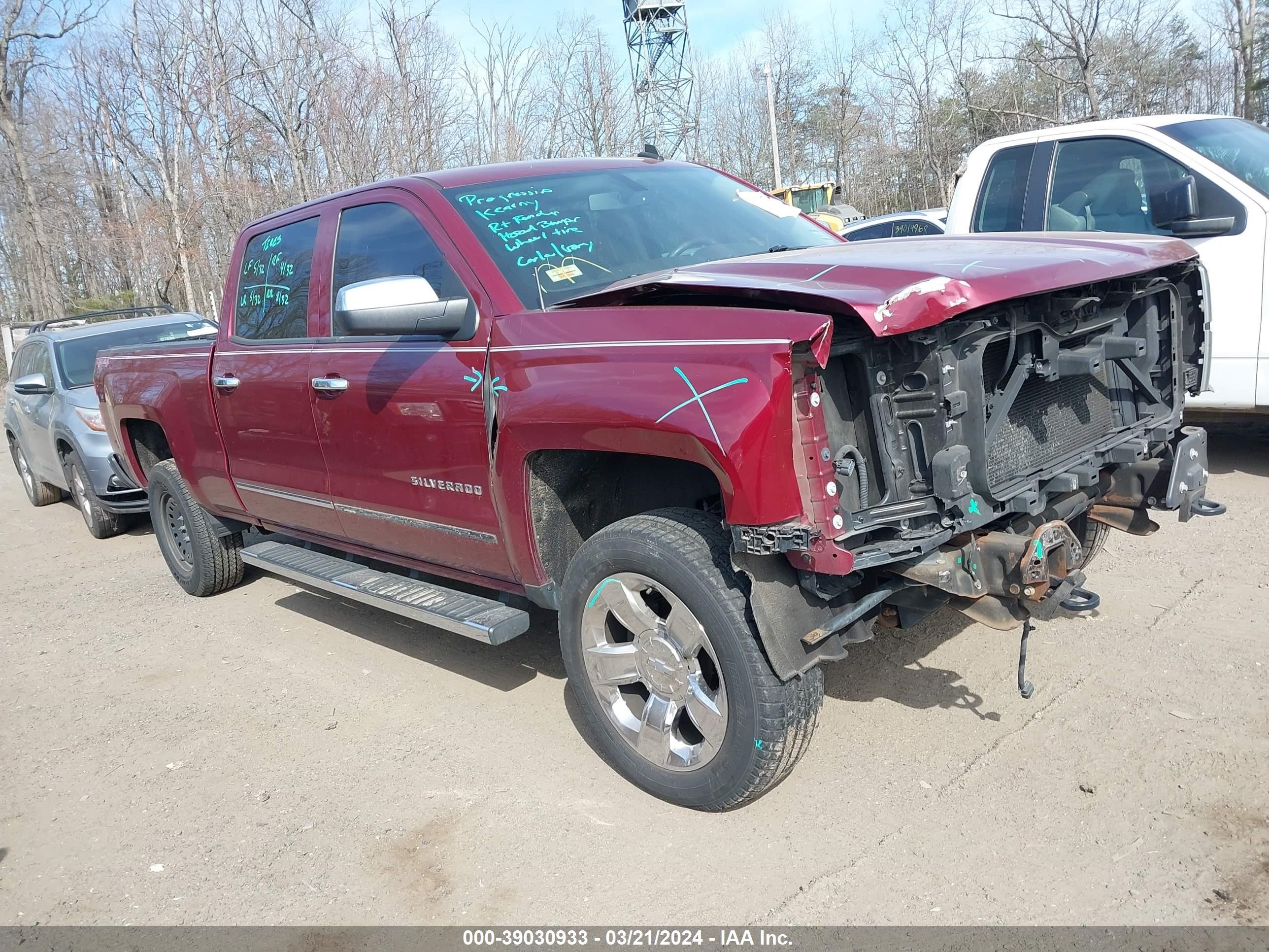 CHEVROLET SILVERADO 2014 3gcuksec4eg118789