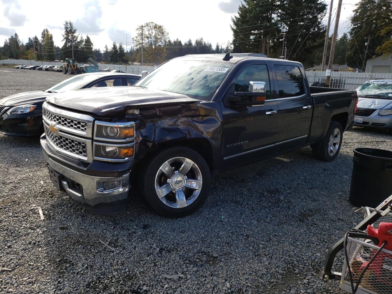 CHEVROLET SILVERADO 2015 3gcuksec6fg201318