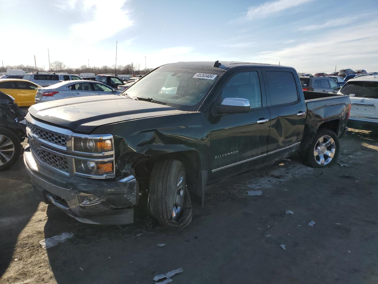 CHEVROLET SILVERADO 2014 3gcuksec7eg456171