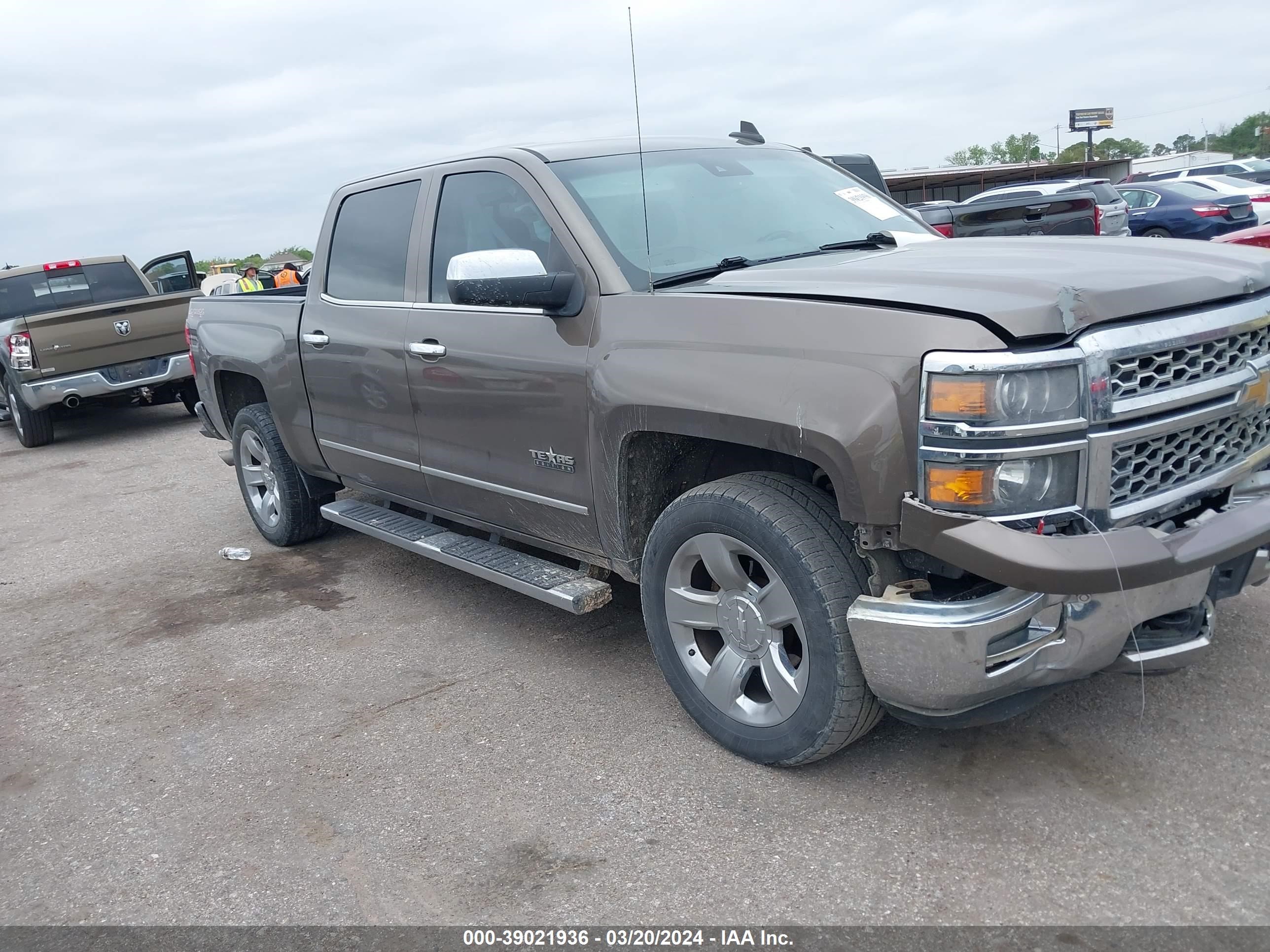 CHEVROLET SILVERADO 2015 3gcuksec7fg253377