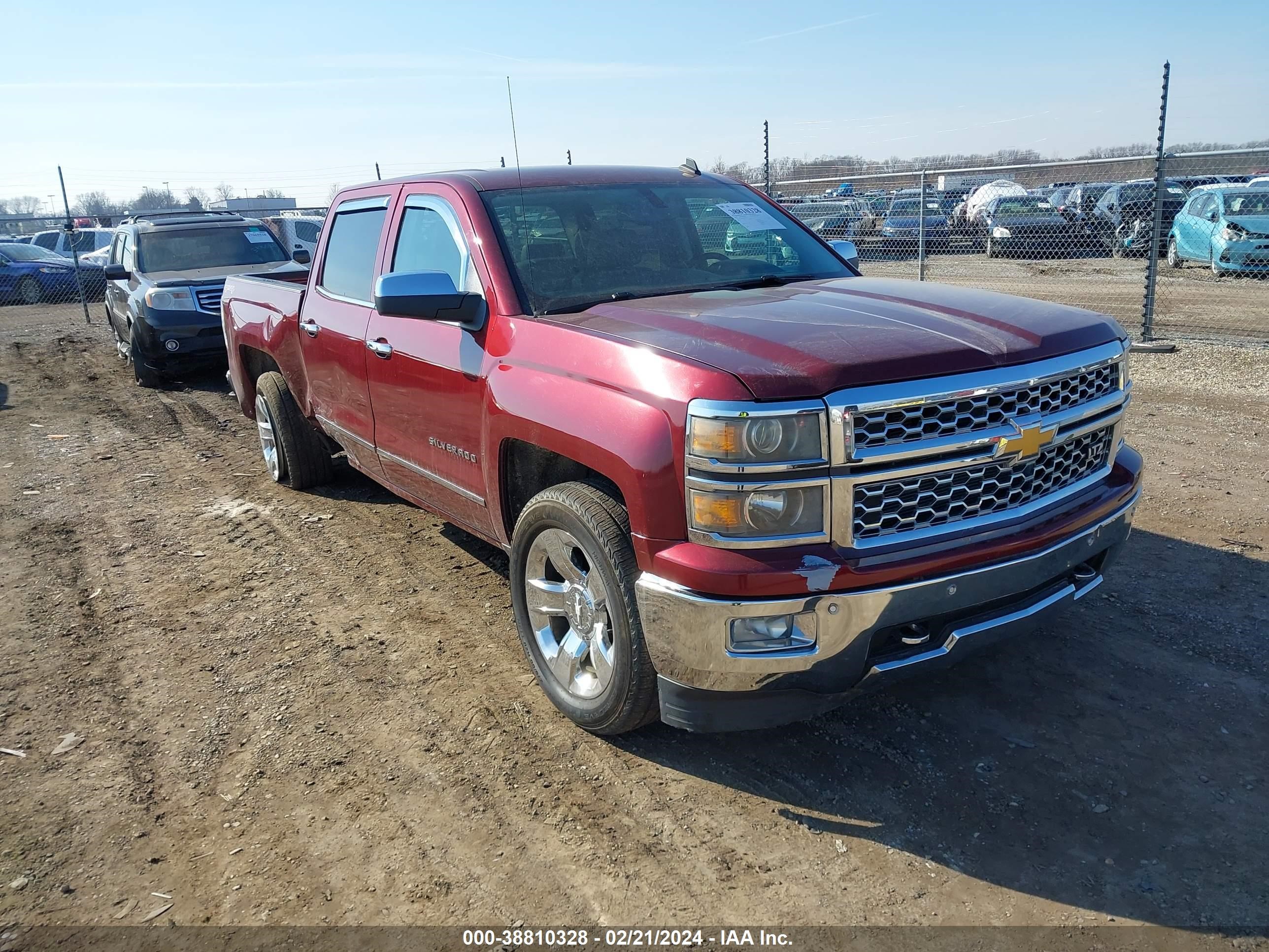 CHEVROLET SILVERADO 2014 3gcuksec8eg295359