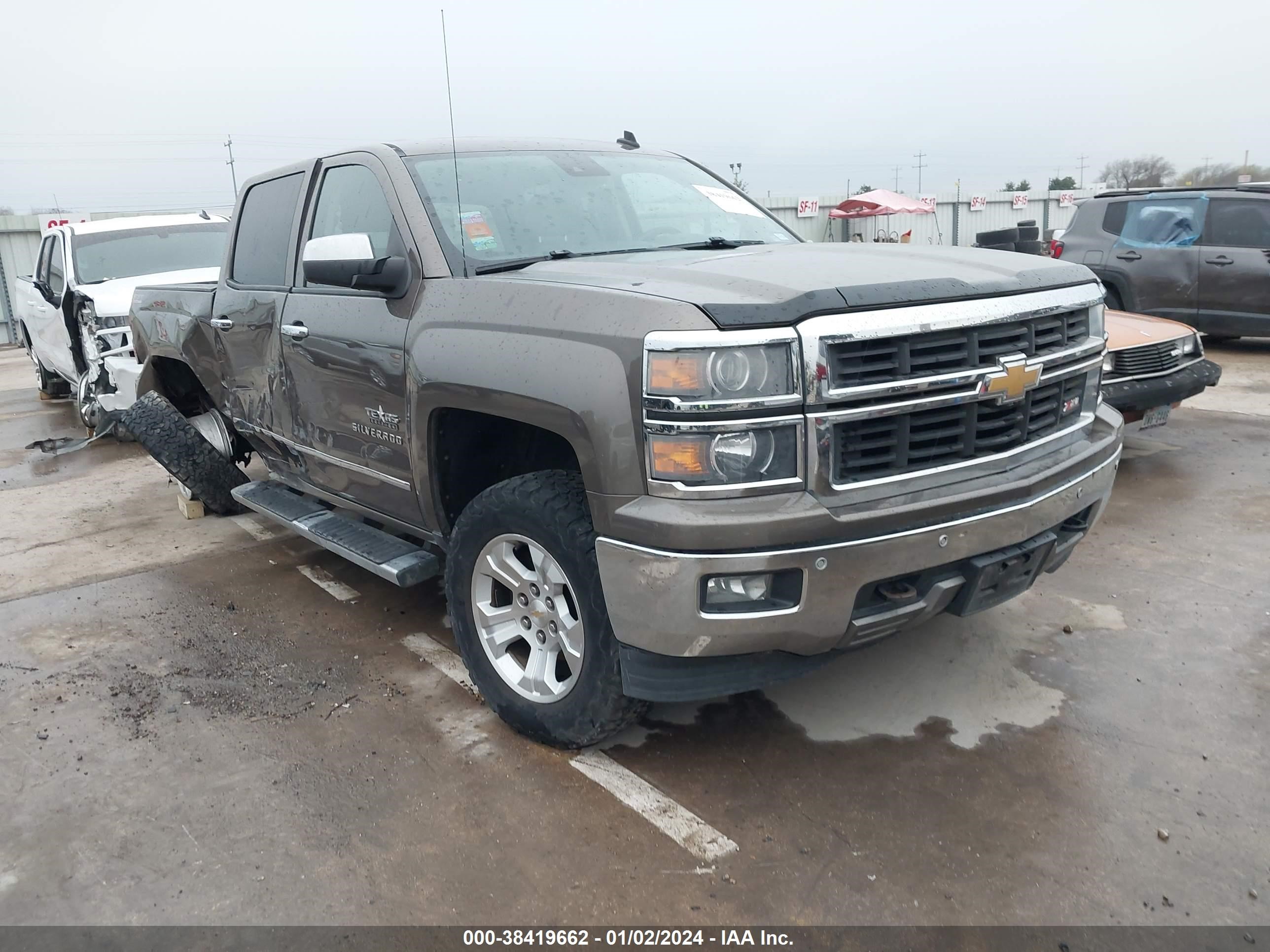 CHEVROLET SILVERADO 2014 3gcuksecxeg189740