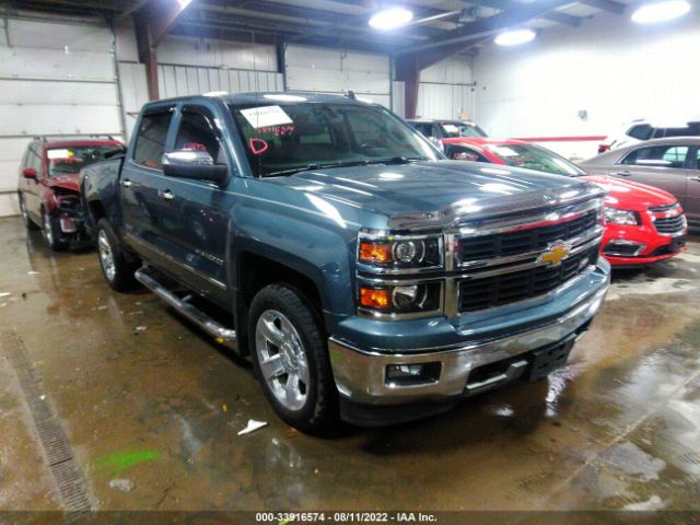 CHEVROLET SILVERADO 1500 2014 3gcuksecxeg316809