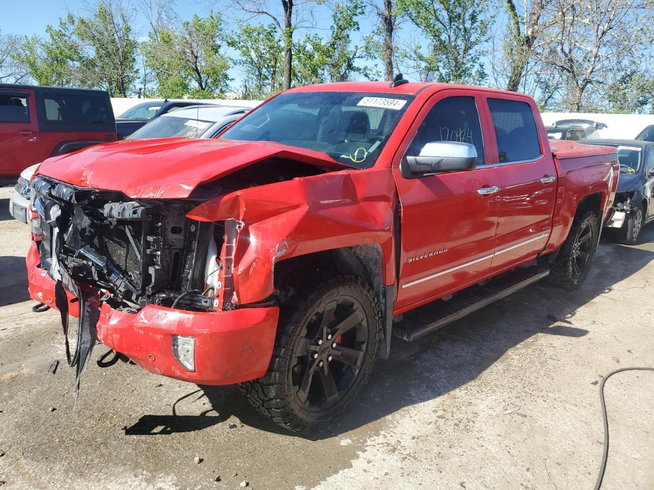 CHEVROLET SILVERADO 2016 3gcuksecxgg312424