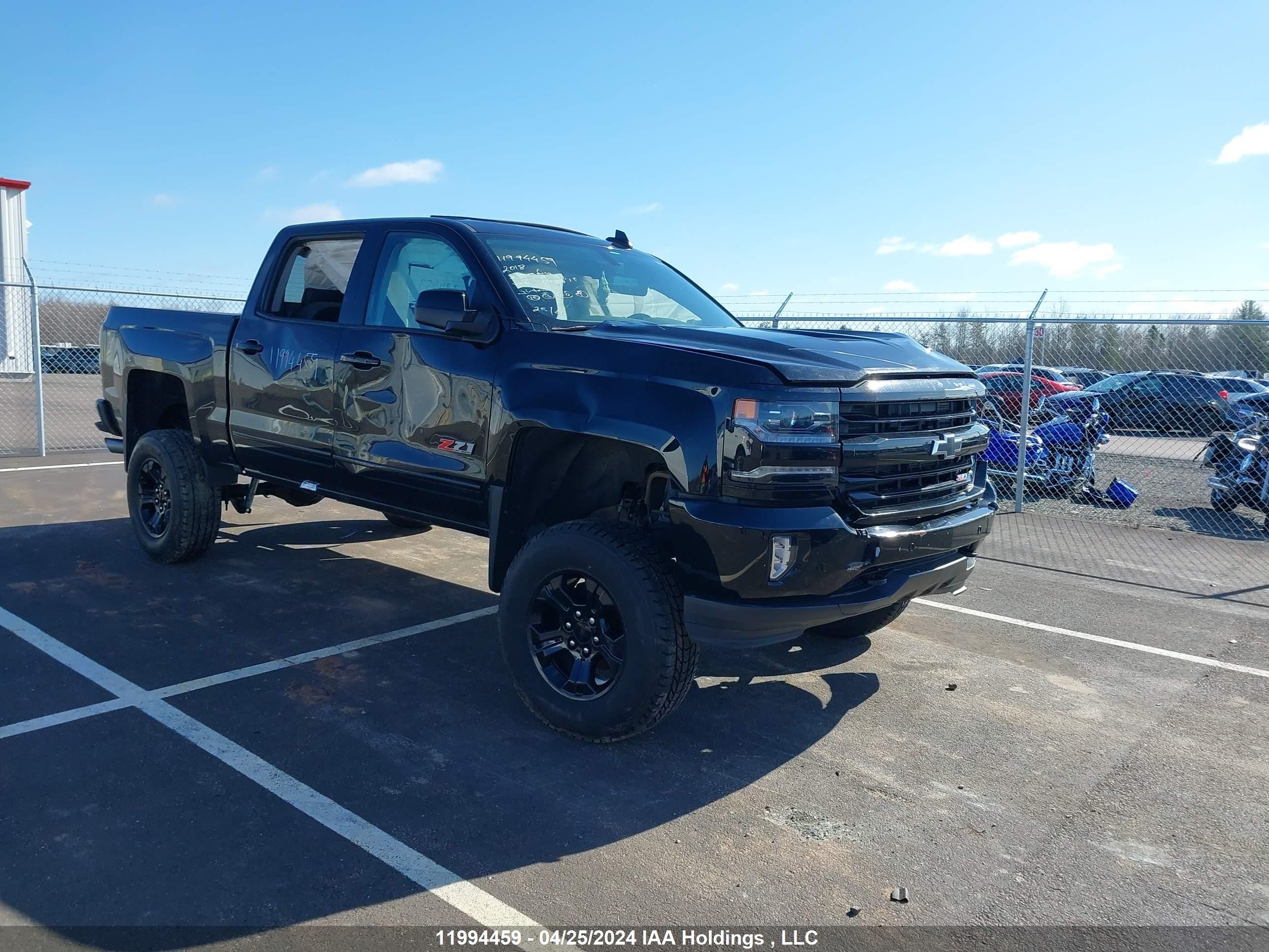 CHEVROLET SILVERADO 2018 3gcuksej7jg343670