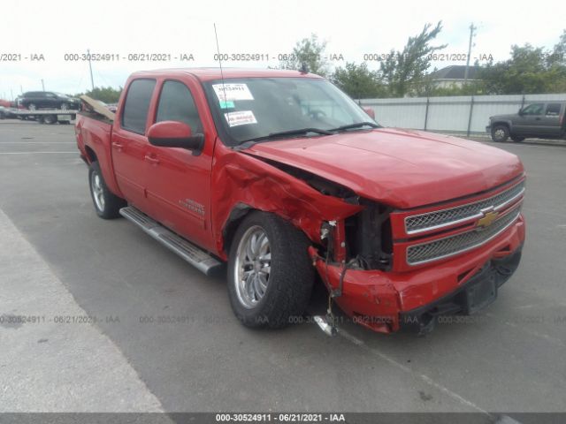 CHEVROLET SILVERADO 1500 2013 3gcukte20dg175387