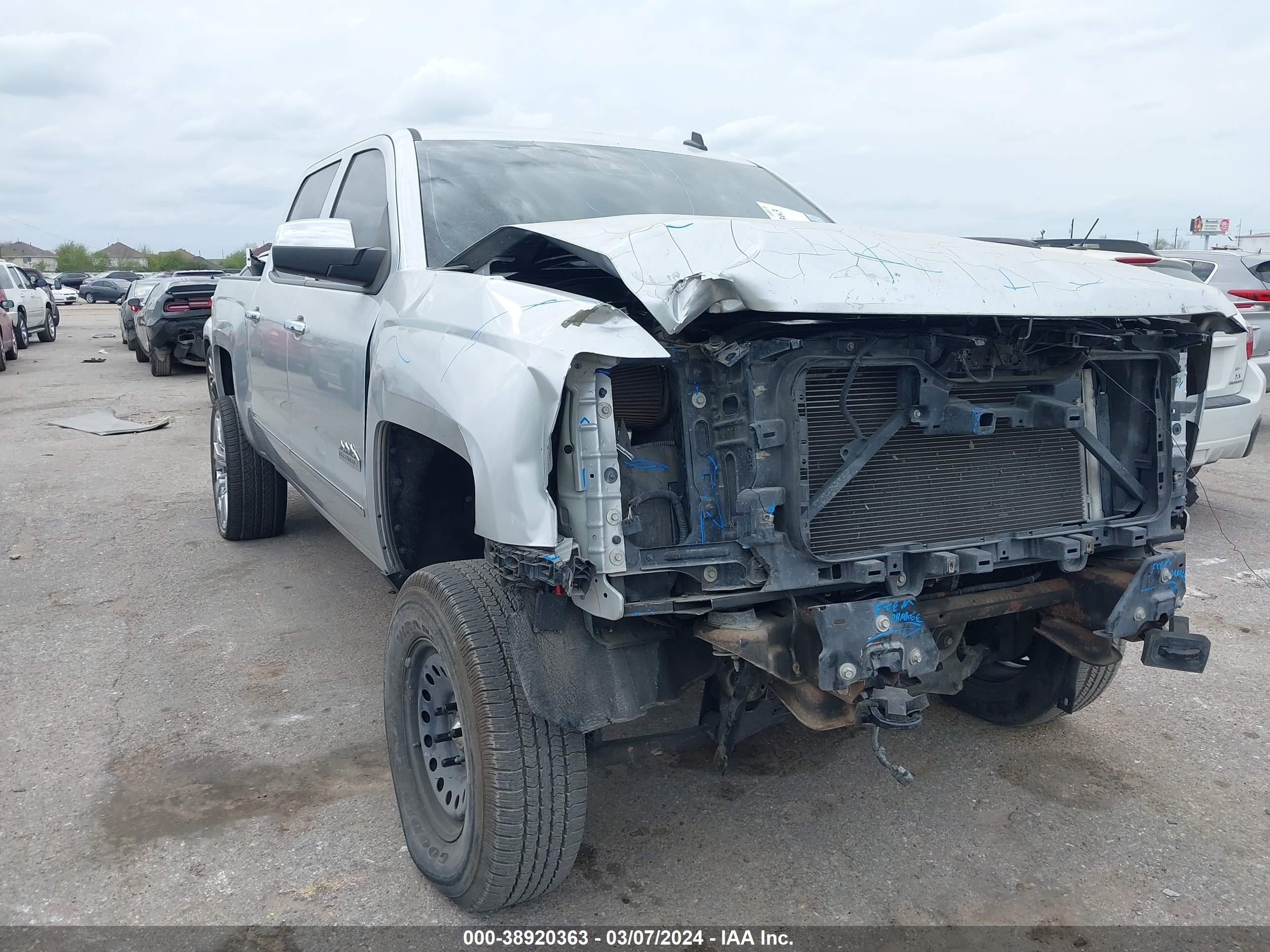 CHEVROLET SILVERADO 2014 3gcuktej9eg426481