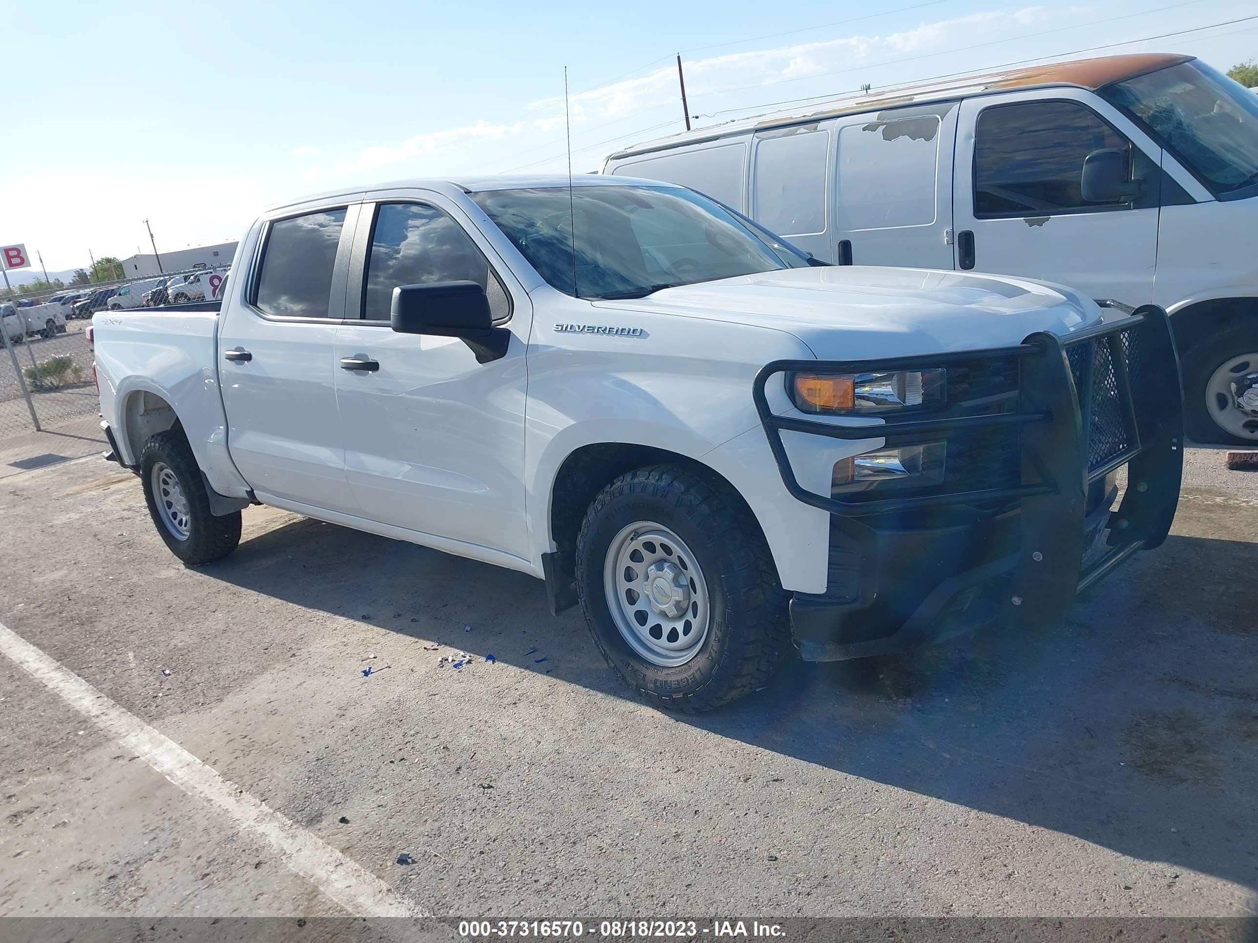 CHEVROLET SILVERADO 2021 3gcuyaef0mg241409