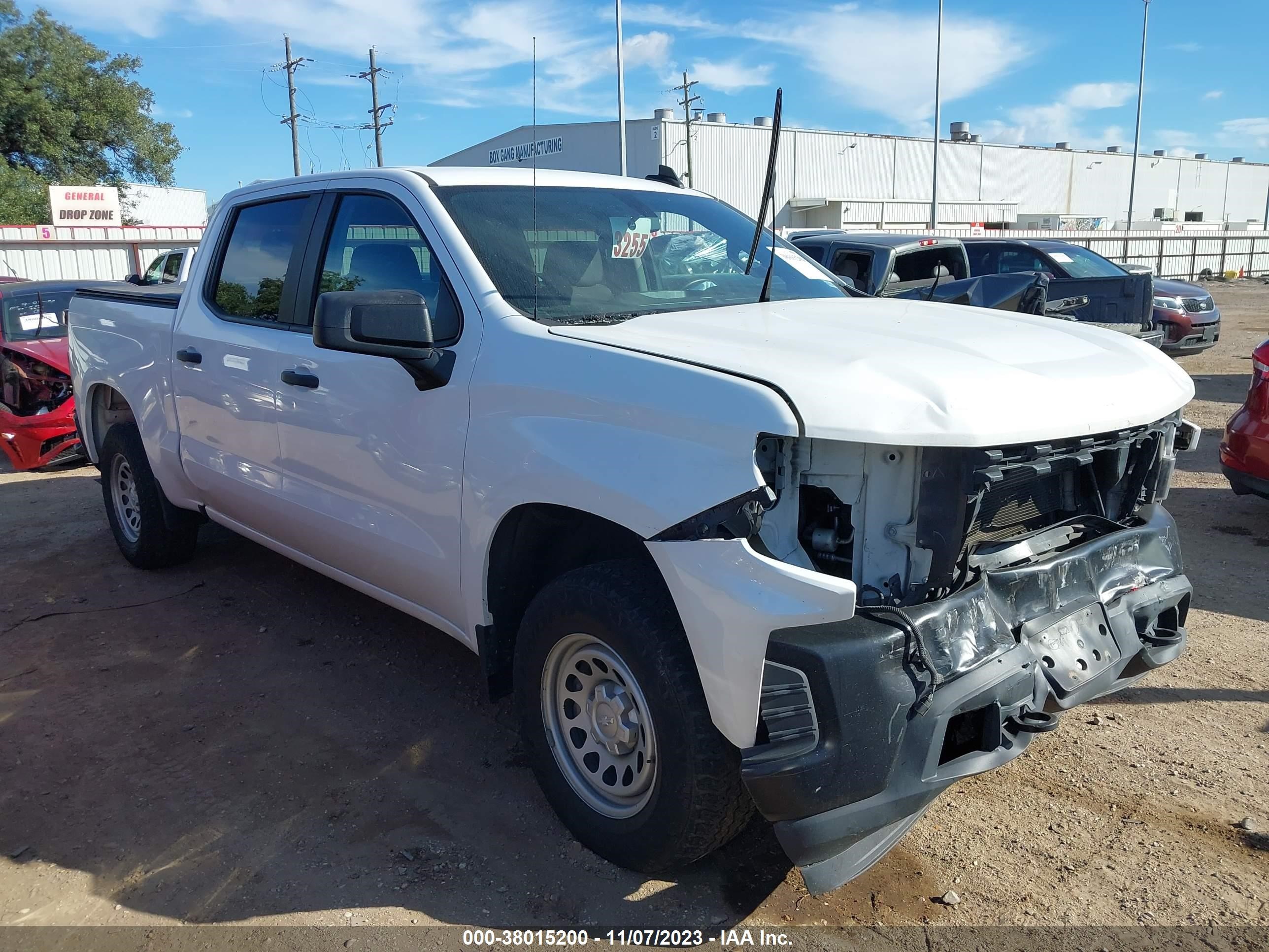 CHEVROLET SILVERADO 2020 3gcuyaef7lg326200