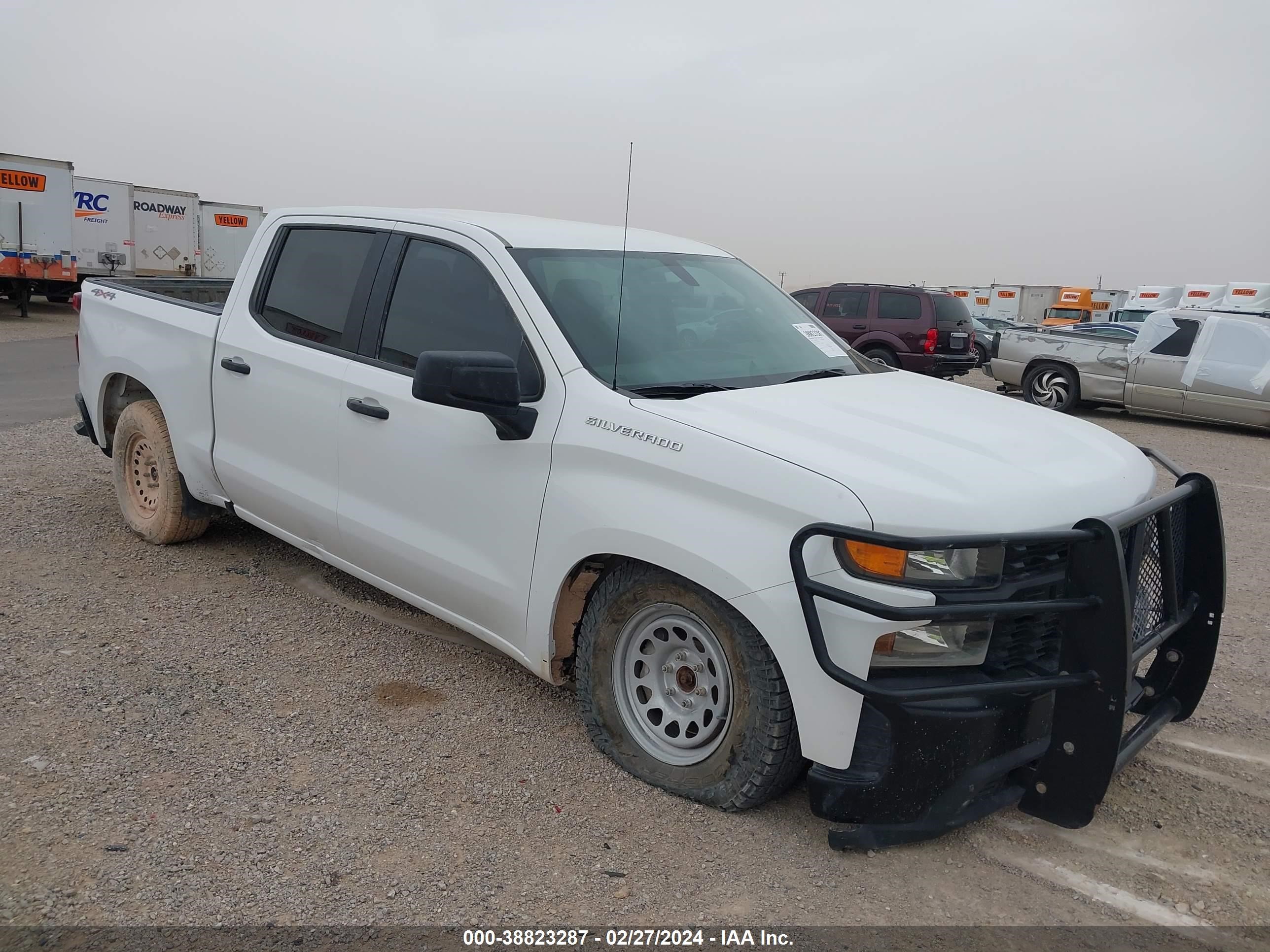 CHEVROLET SILVERADO 2021 3gcuyaef7mg240127