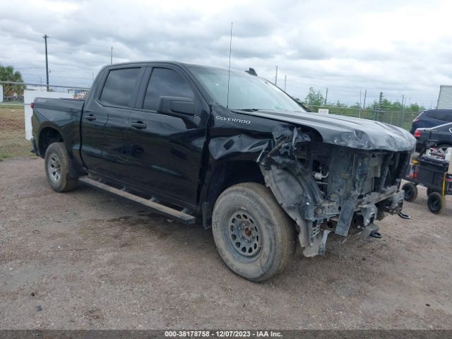 CHEVROLET SILVERADO 1500 2021 3gcuybef0mg105884