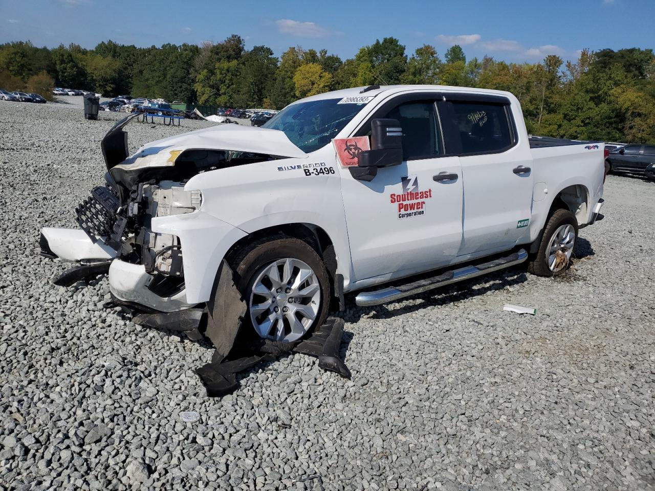 CHEVROLET SILVERADO 2021 3gcuybef5mg353631