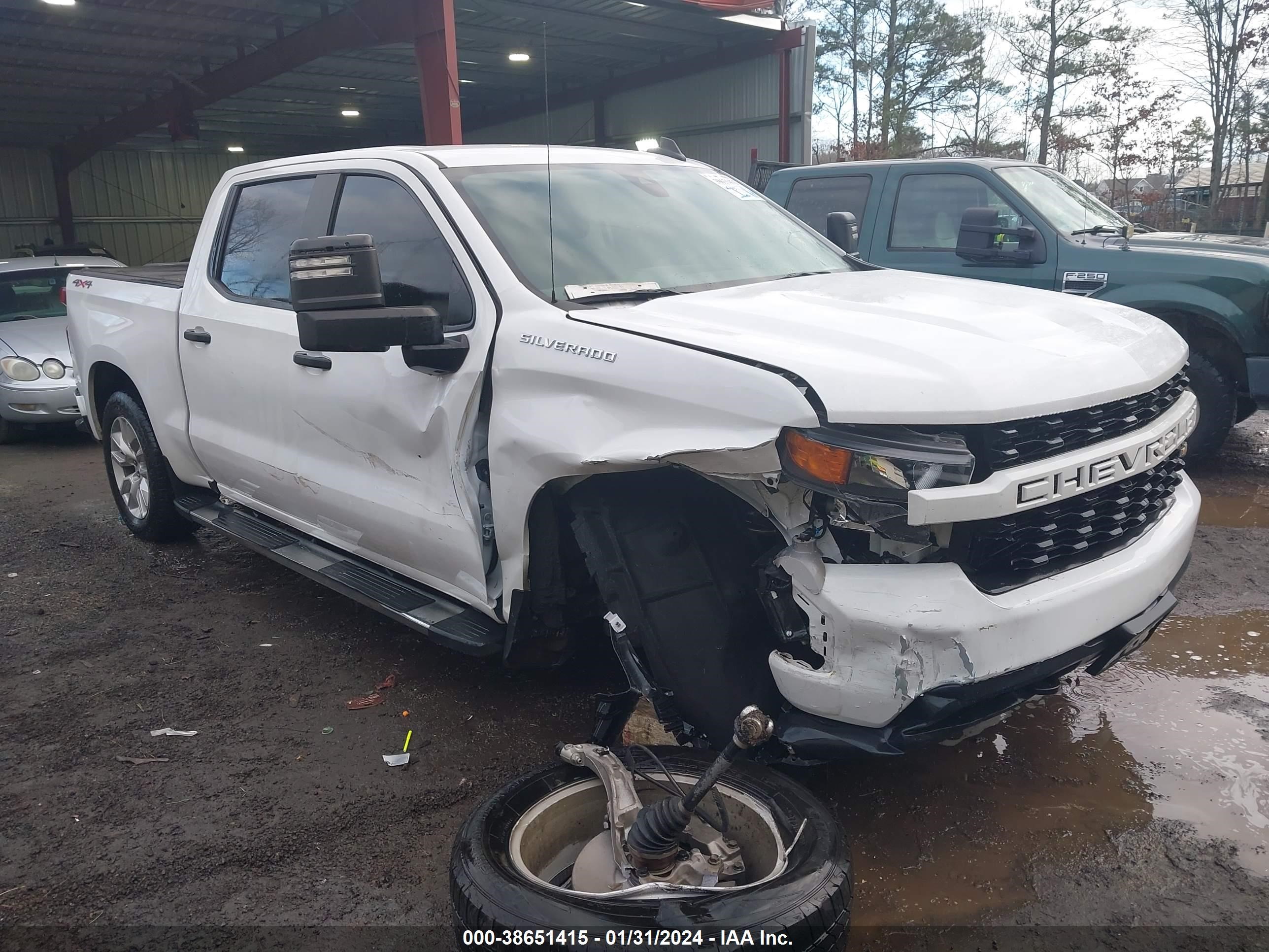 CHEVROLET SILVERADO 2021 3gcuybef6mg361351