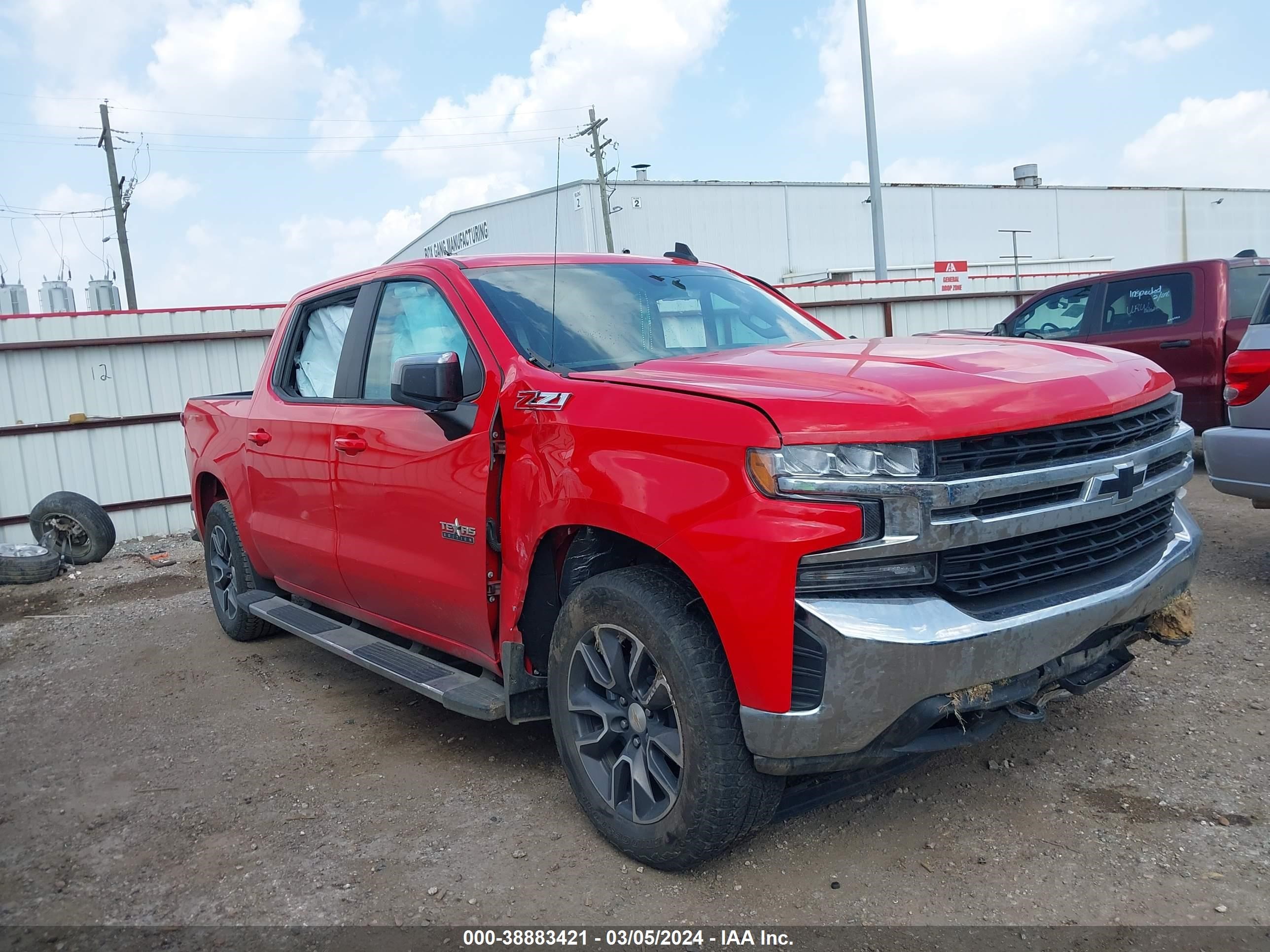 CHEVROLET SILVERADO 2022 3gcuyded1ng131552