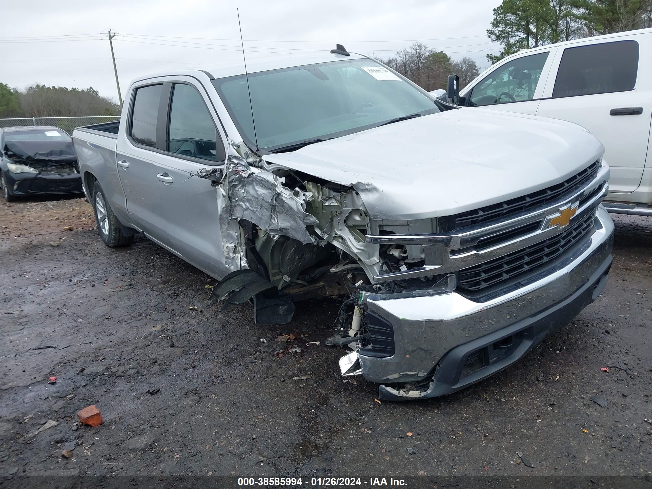 CHEVROLET SILVERADO 2020 3gcuyded4lg273925