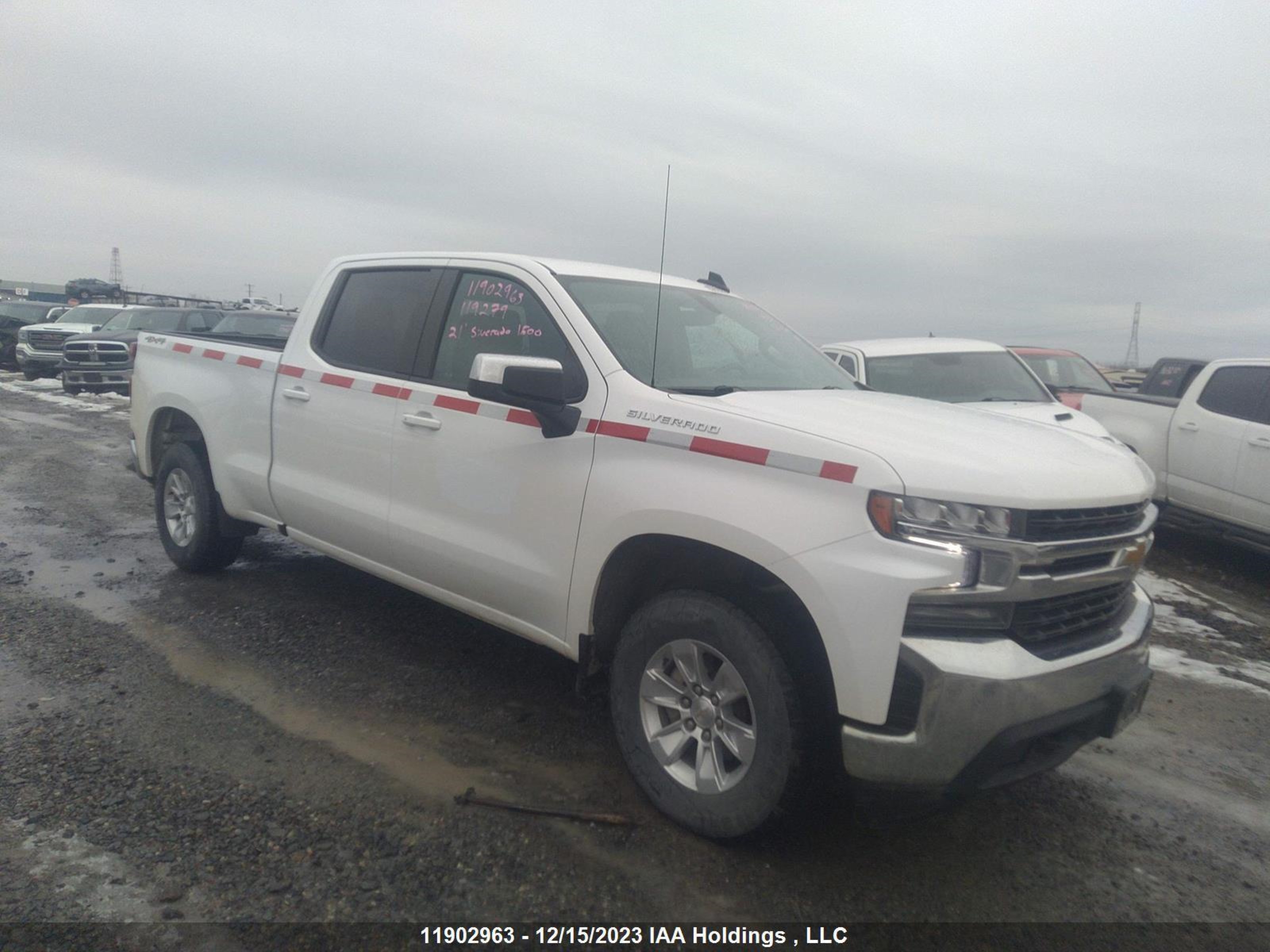 CHEVROLET SILVERADO 2021 3gcuyded6mg119279