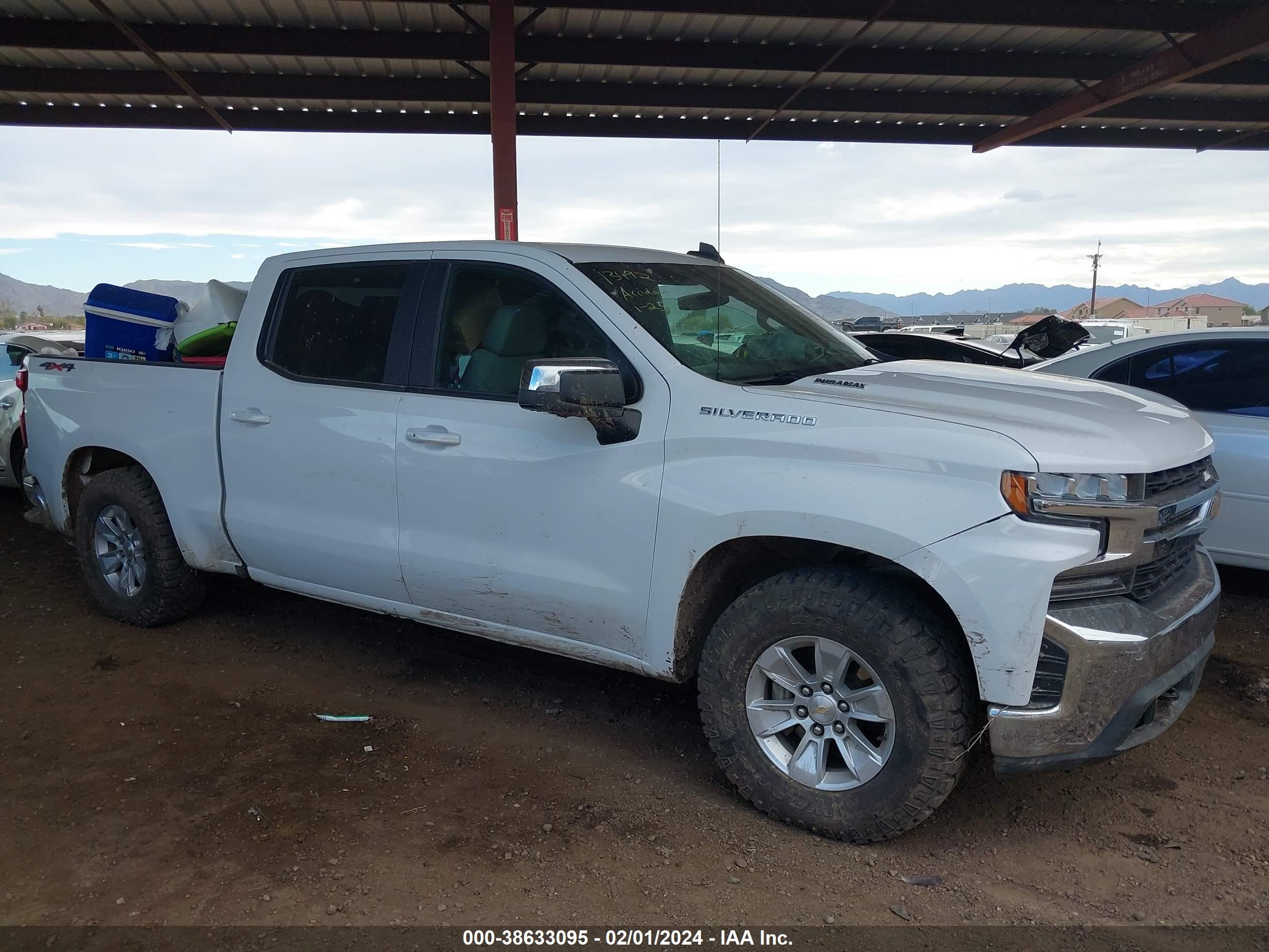 CHEVROLET SILVERADO 2021 3gcuydet9mg117730