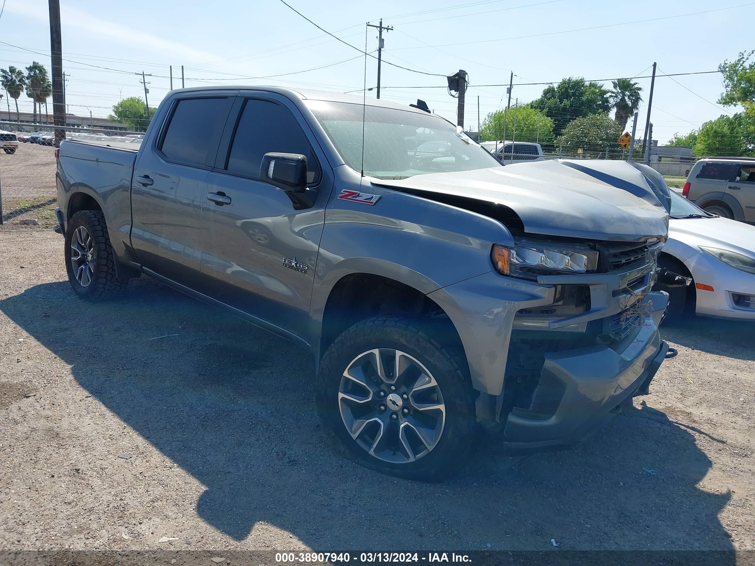 CHEVROLET SILVERADO 2021 3gcuyeed4mg216454