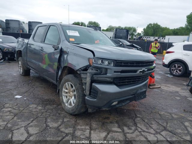 CHEVROLET SILVERADO 1500 2019 3gcuyeed9kg181567