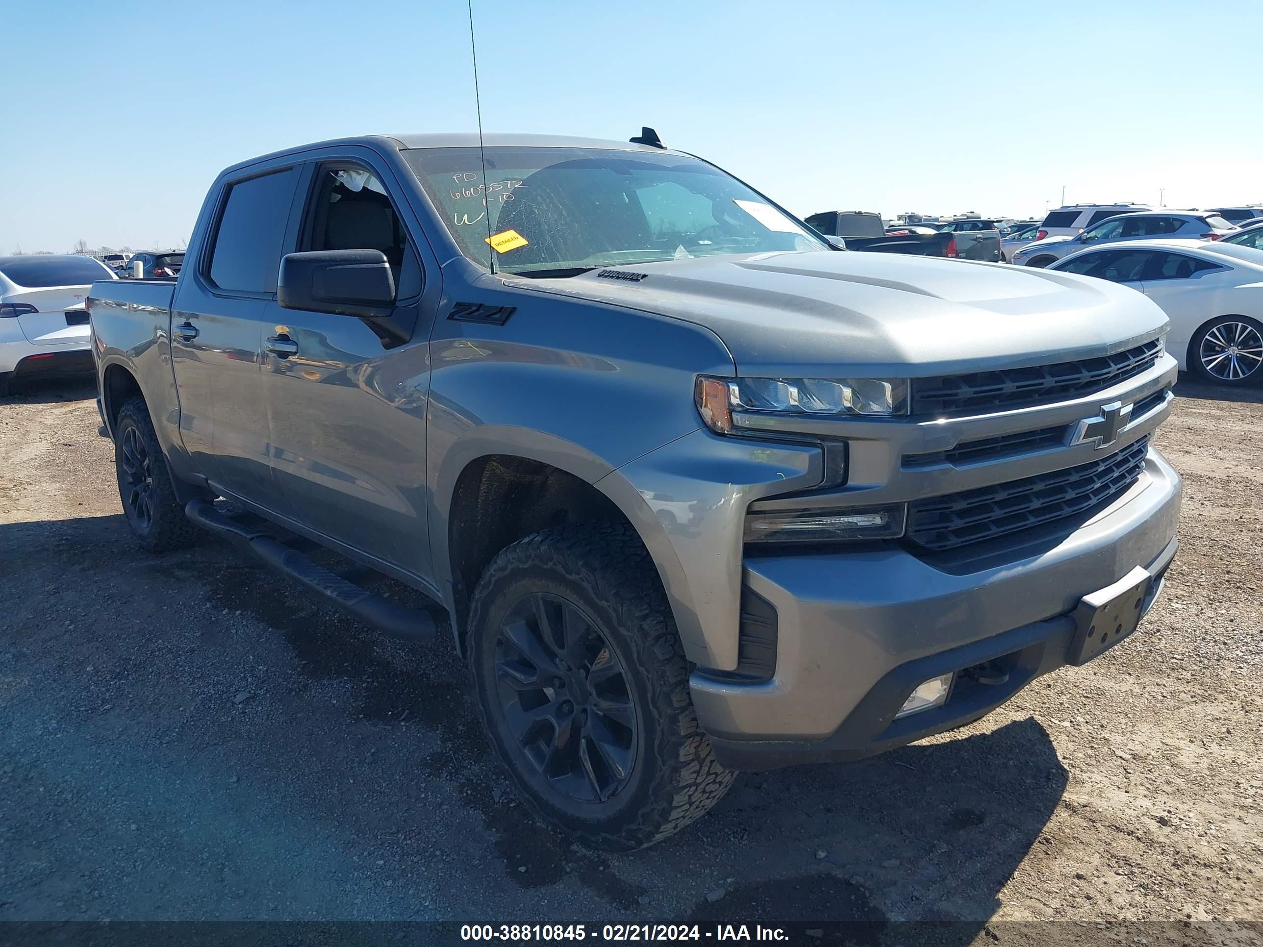 CHEVROLET SILVERADO 2021 3gcuyeet0mg268204